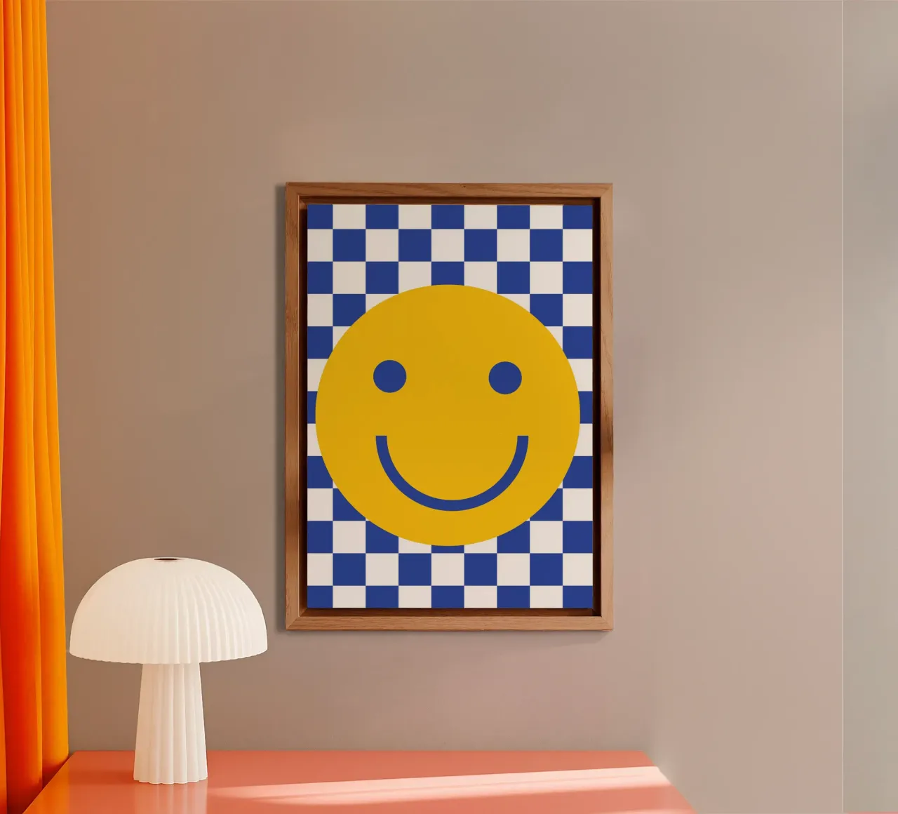 Smilie Alu-Dibond von studio salü