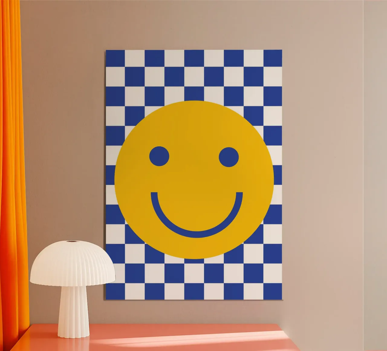 Smilie Alu-Dibond von studio salü