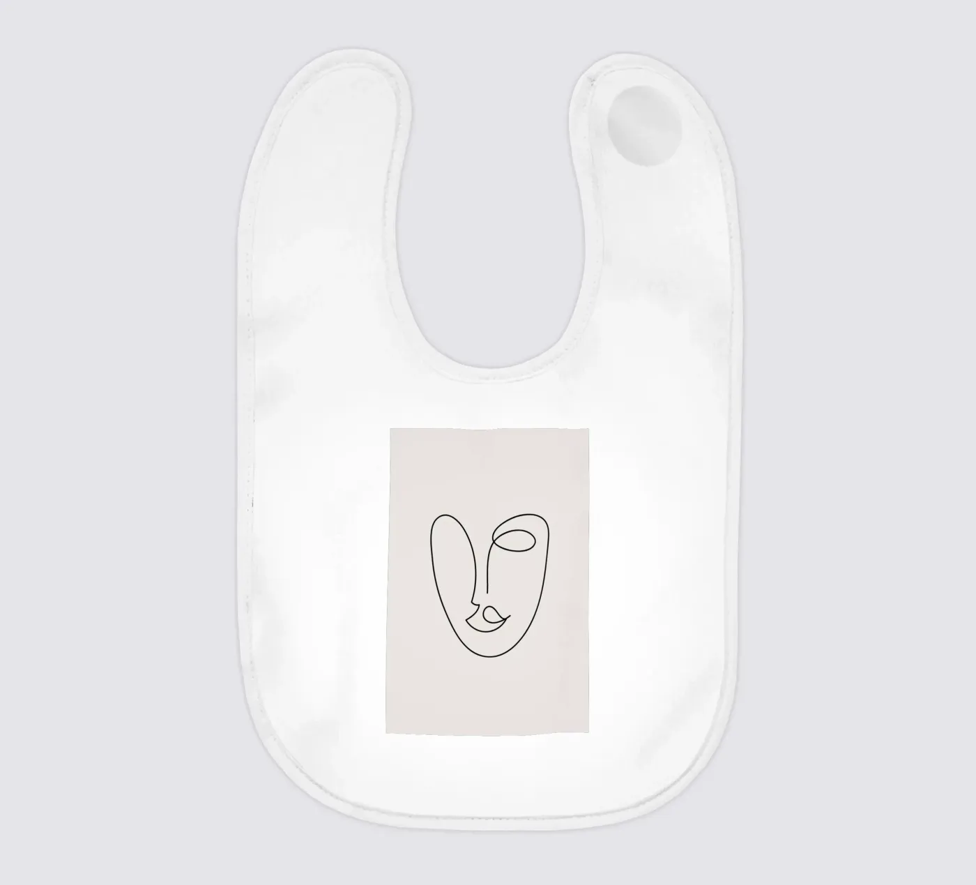 Rosa Babylätzchen von Pure