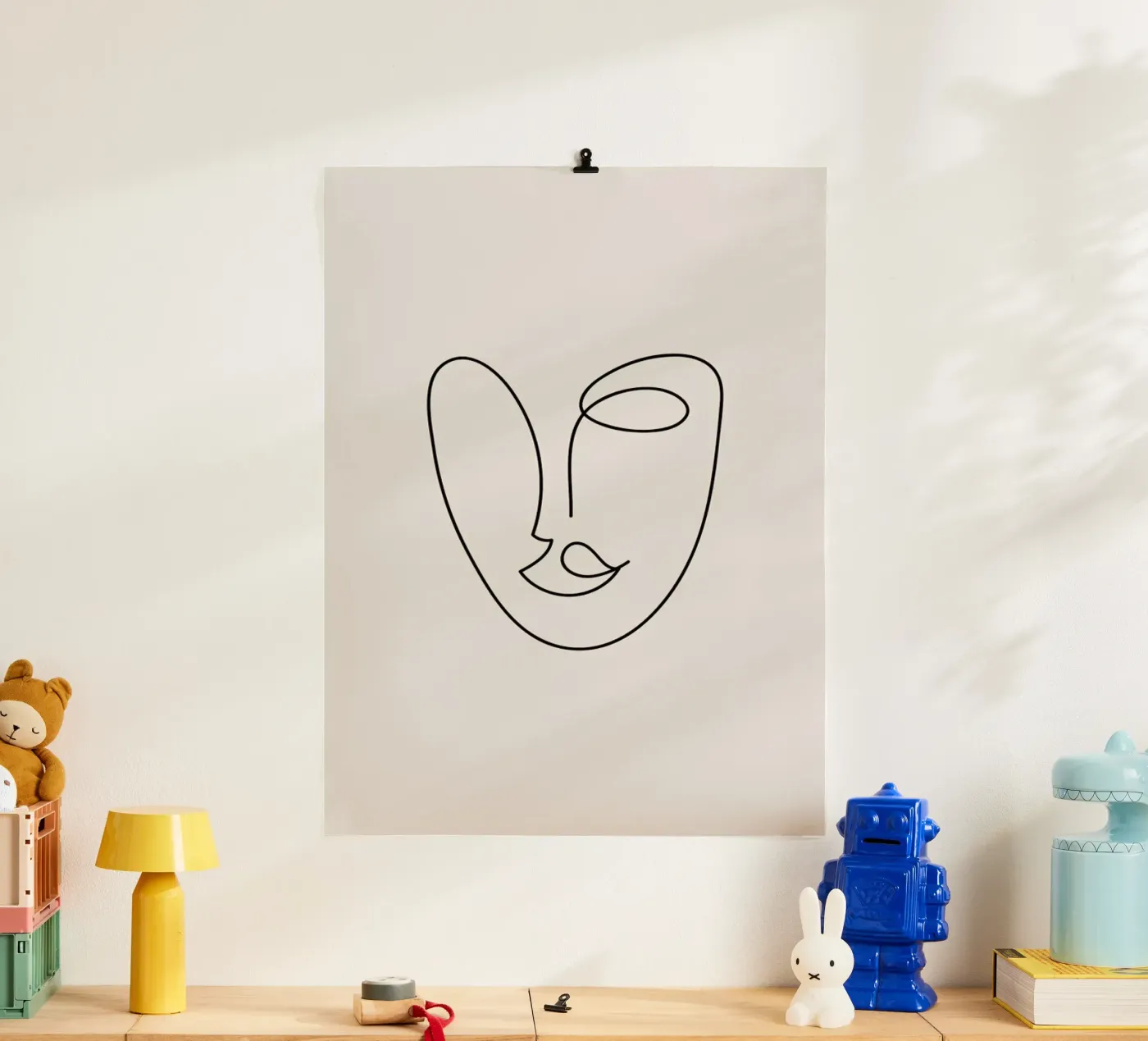 Rosa Poster von Pure