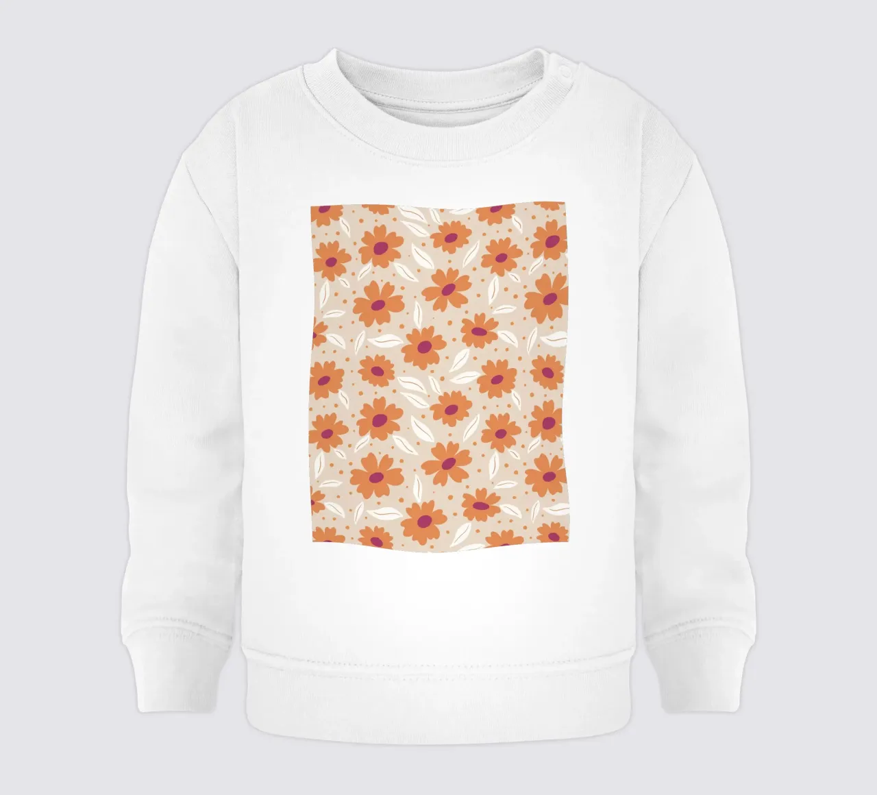 Delizia ai fiori d'arancio felpa neonato da Wackapacka