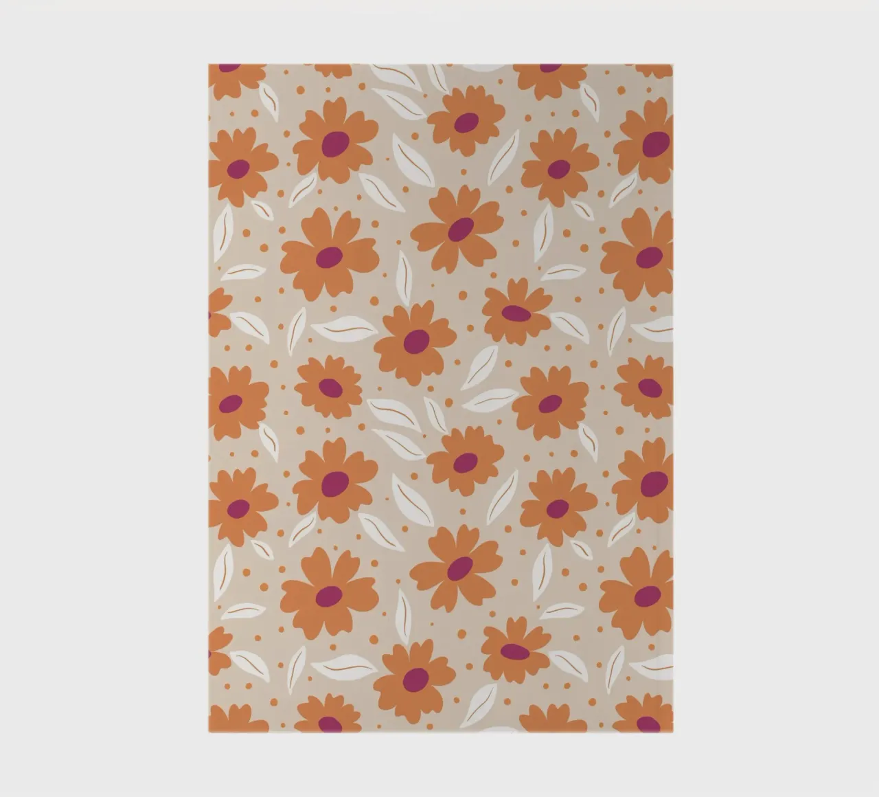Orange blossom delight notebook by Wackapacka