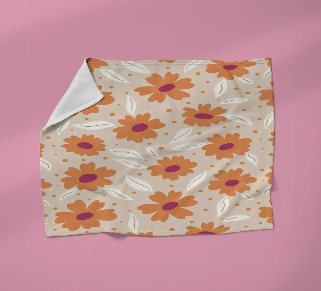 Delizia ai fiori d'arancio coperta in pile da Wackapacka