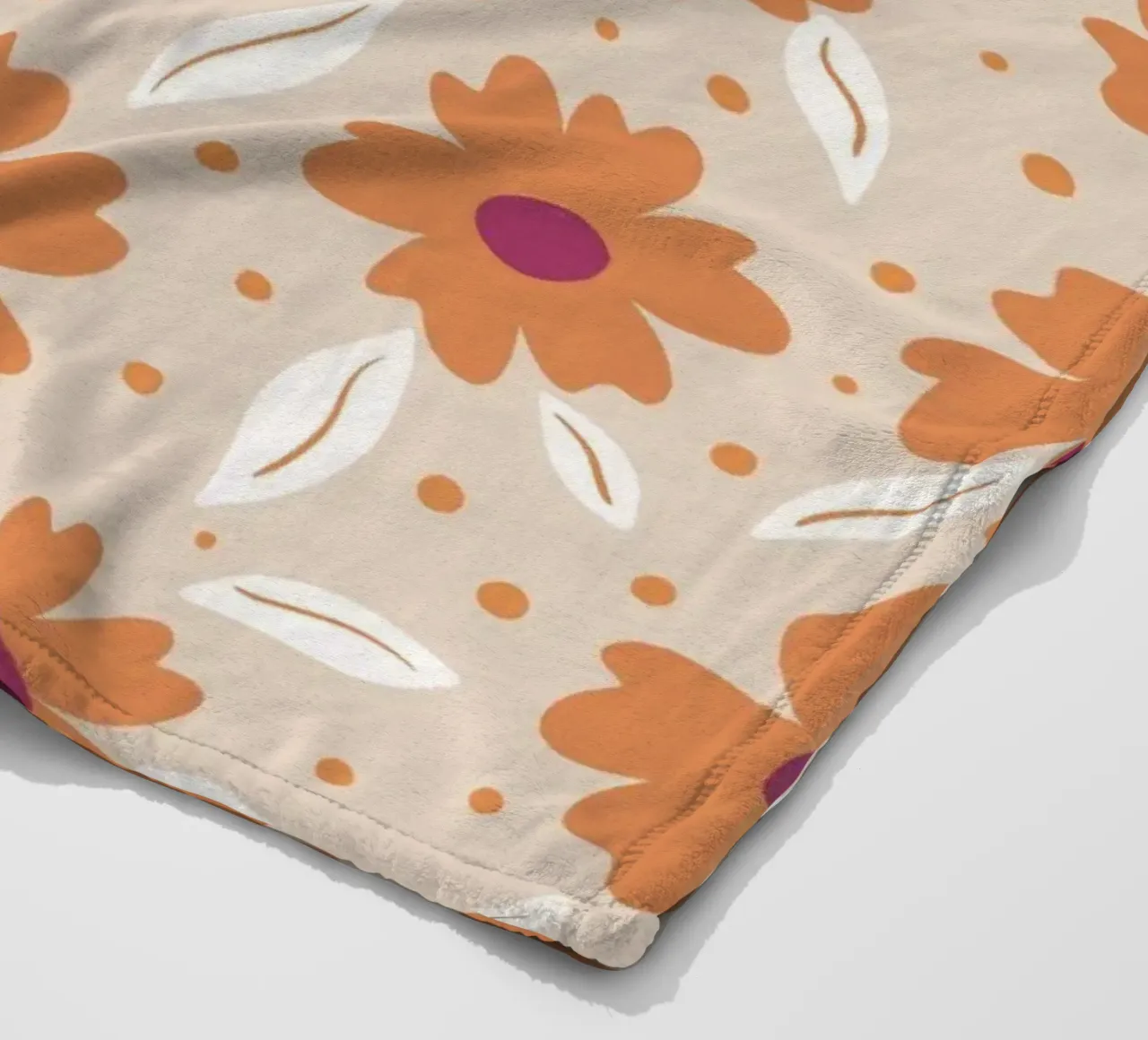 Delizia ai fiori d'arancio coperta in pile da Wackapacka