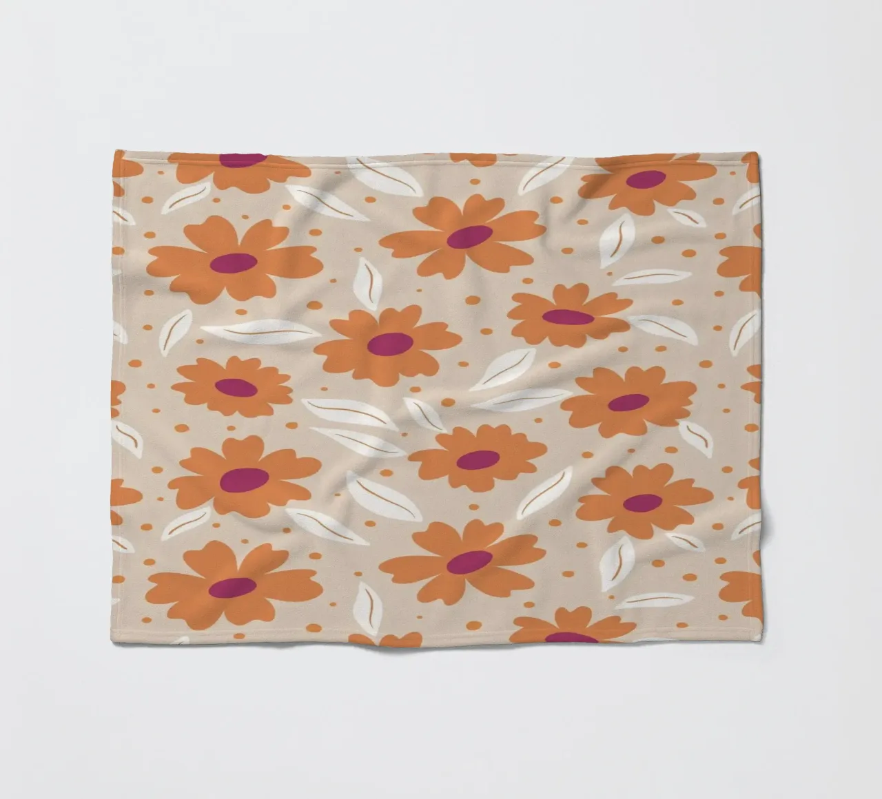 Delizia ai fiori d'arancio coperta in pile da Wackapacka
