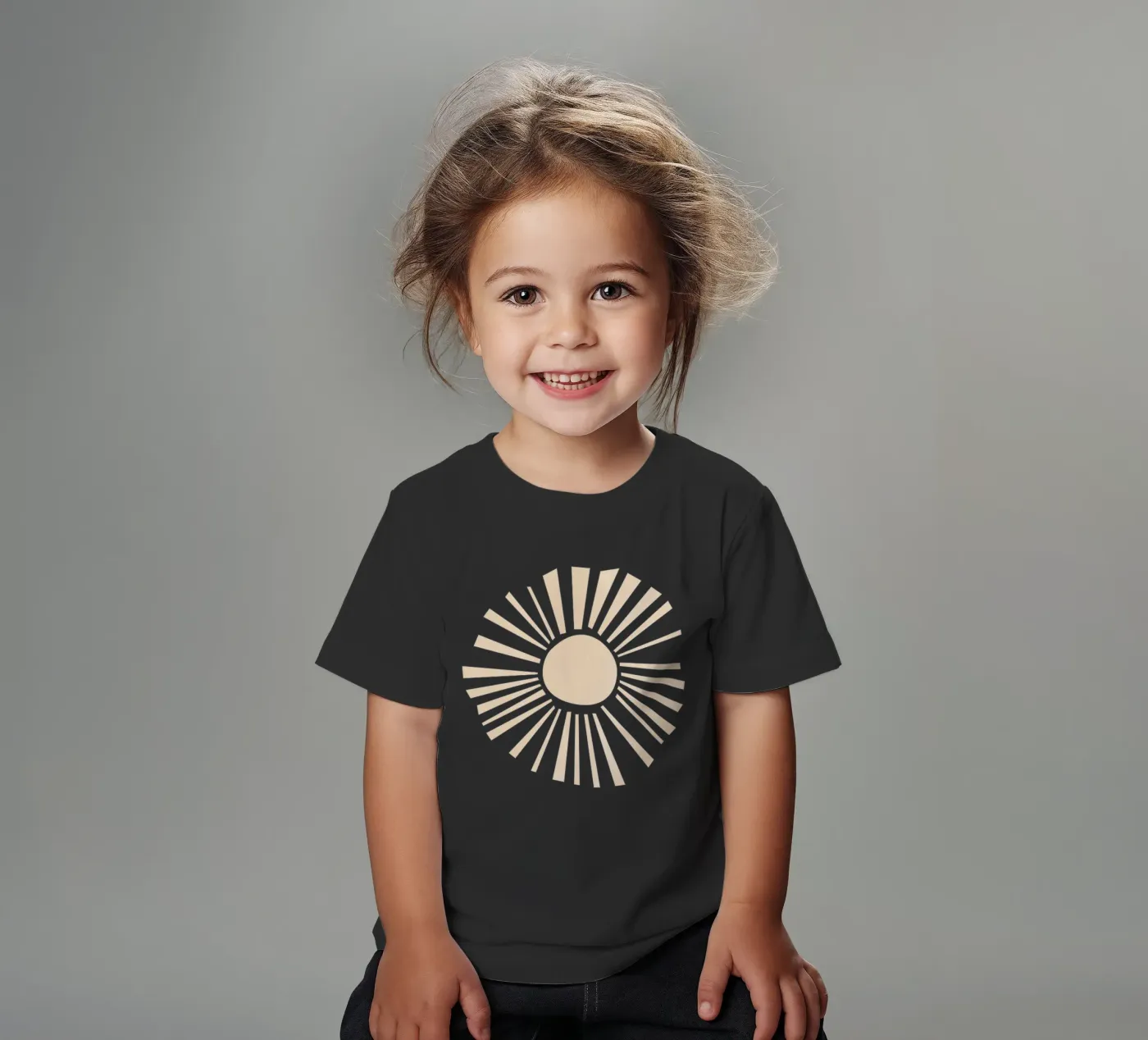 Sole Boho t-shirt bambini da Rose Beck Art