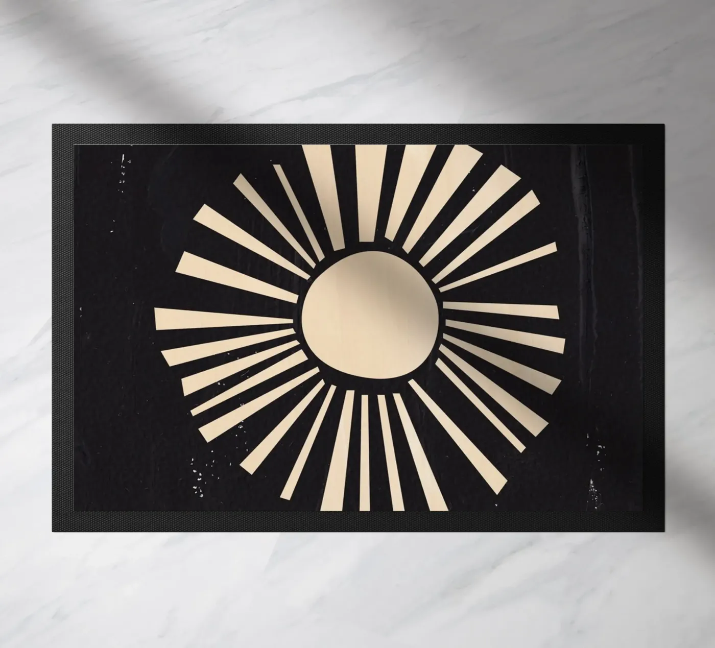 Boho zon deurmat van Rose Beck Art