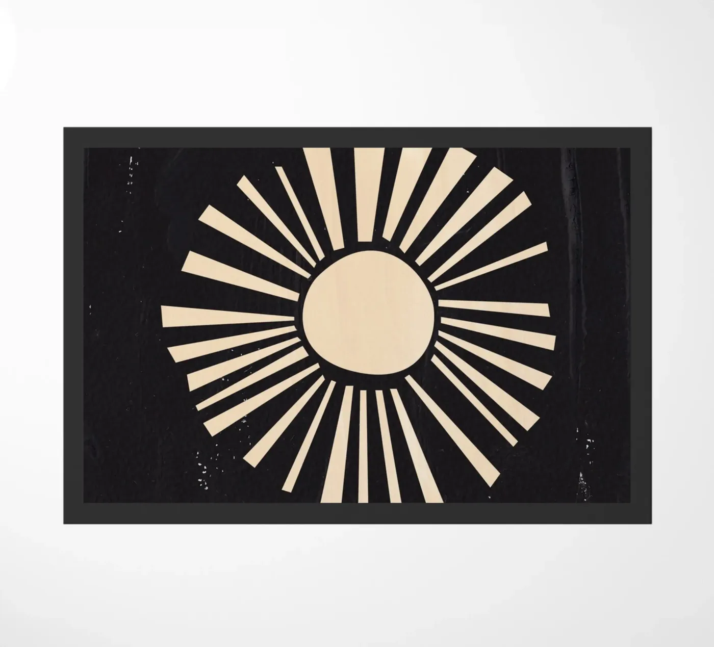 Boho zon deurmat van Rose Beck Art