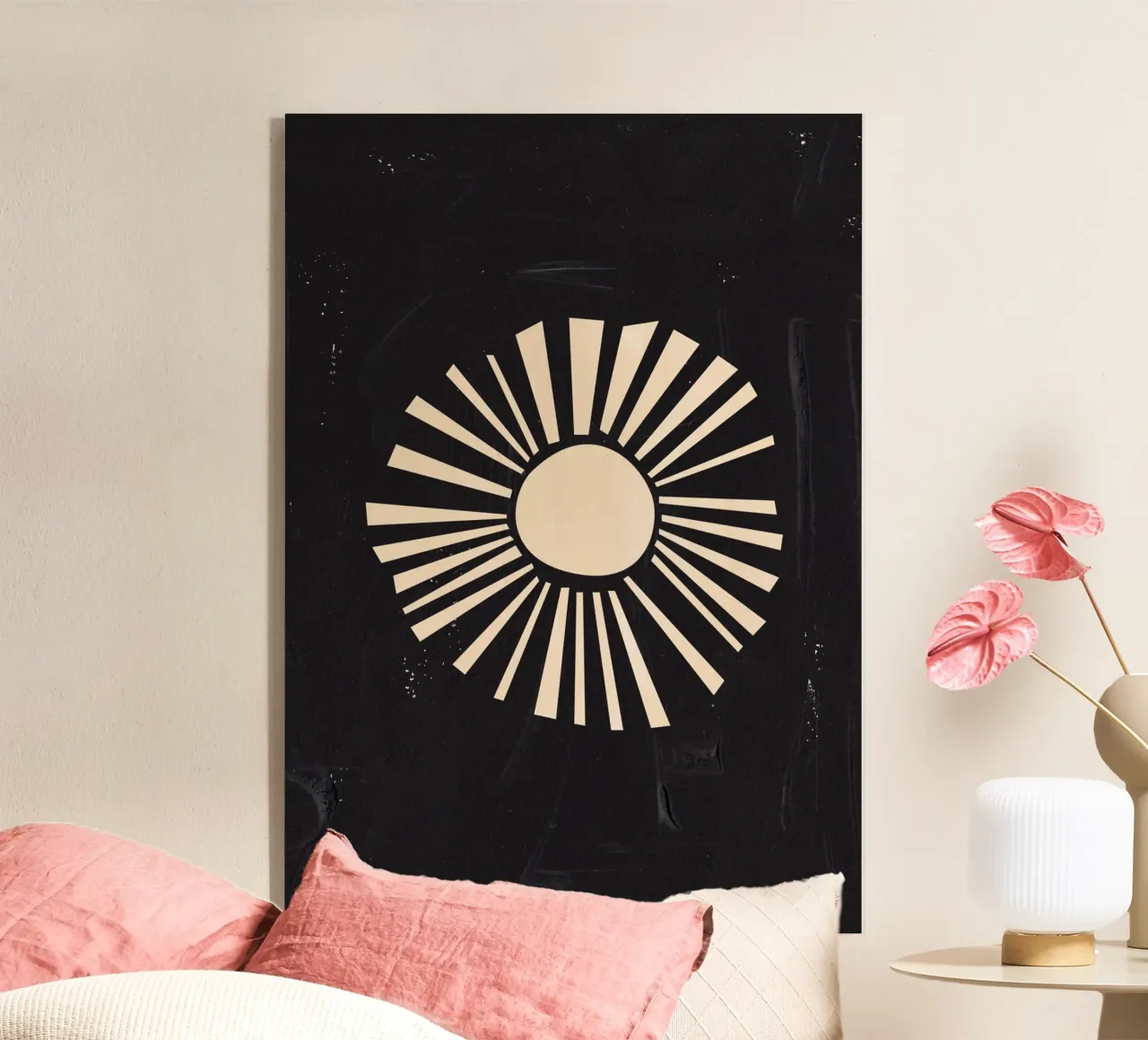 Sole Boho plexiglass da Rose Beck Art