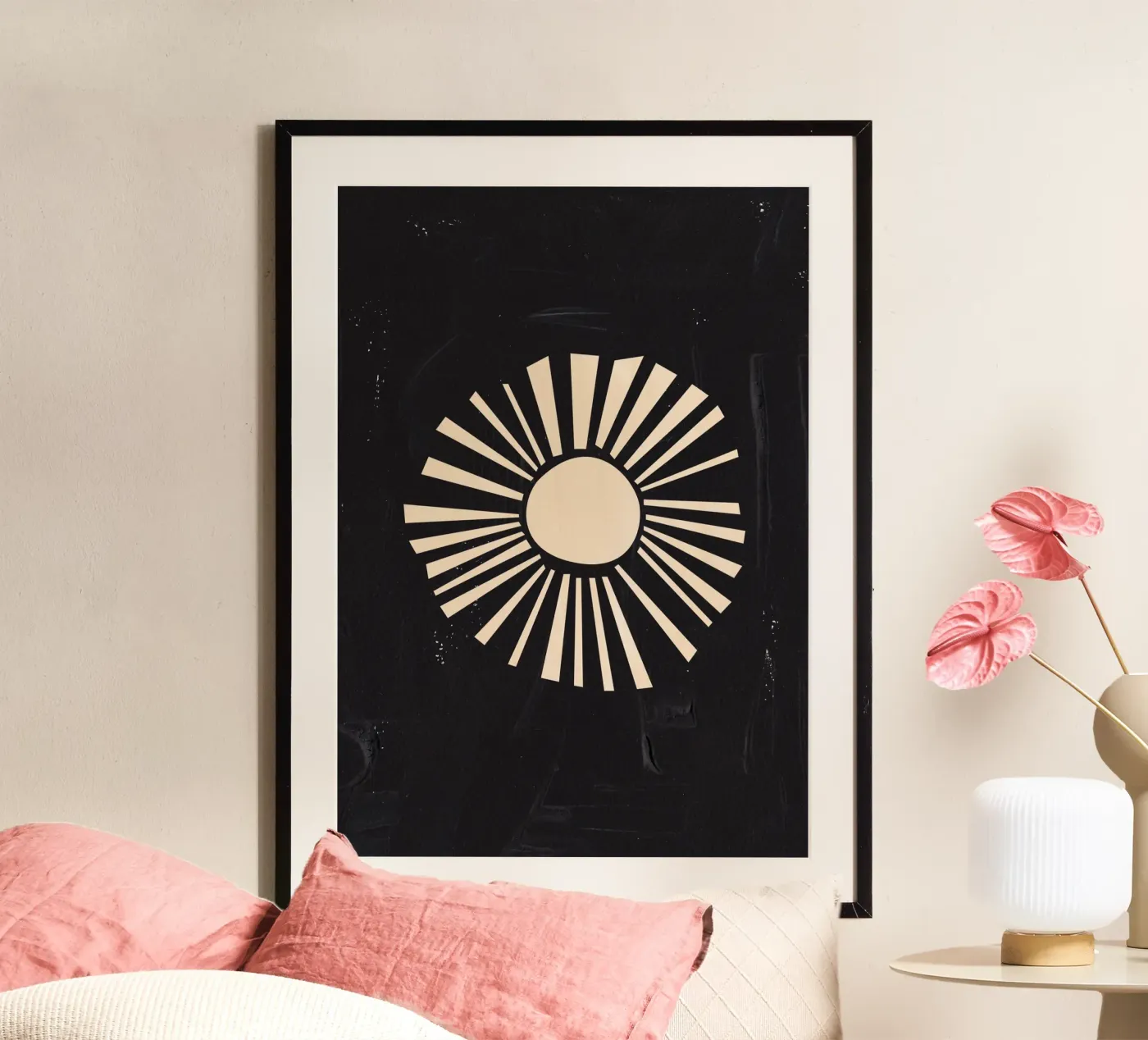 Boho Sun poster da Rose Beck Art