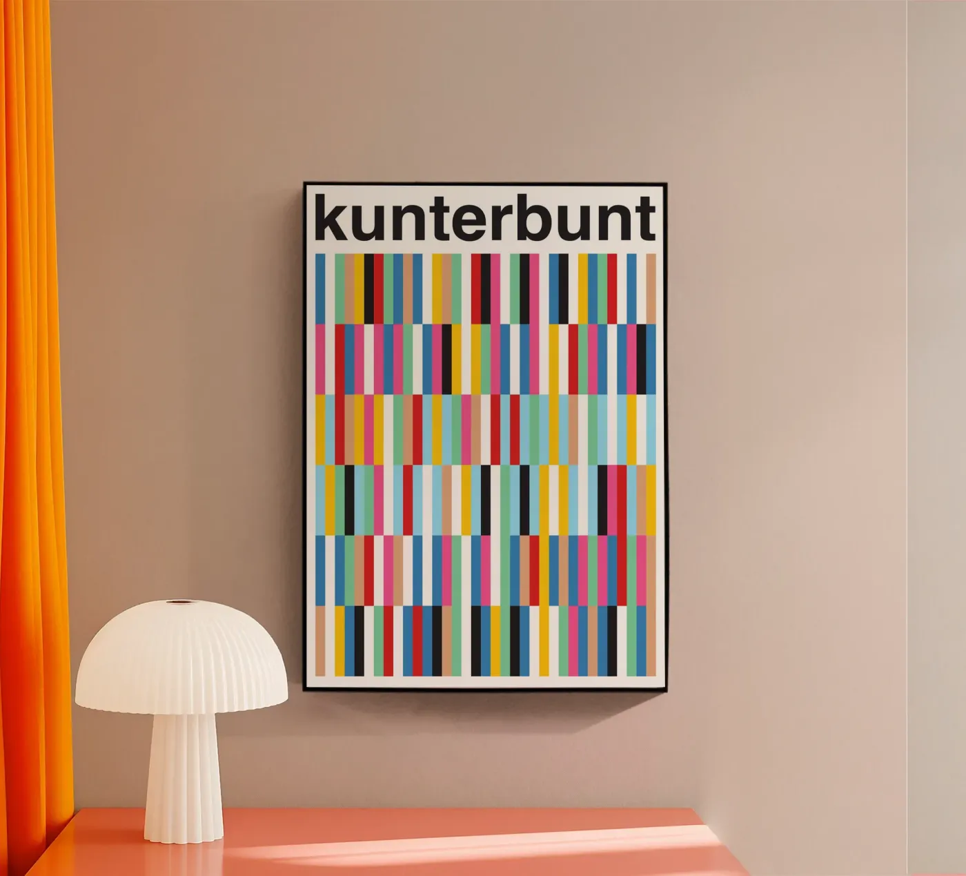 Kunterbunt plexiglass da studio salü