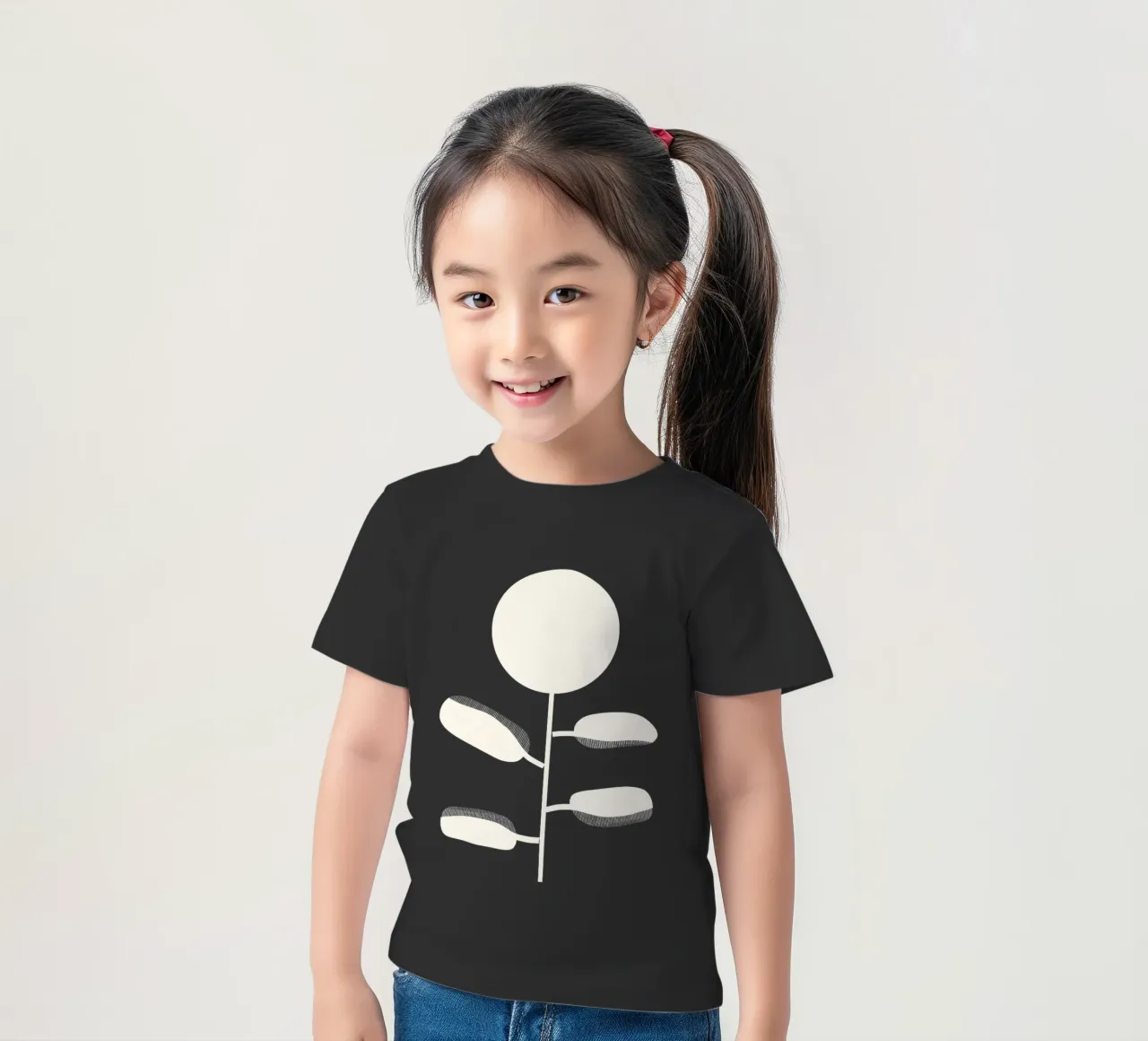 Fiore t-shirt bambini da Rose Beck Art