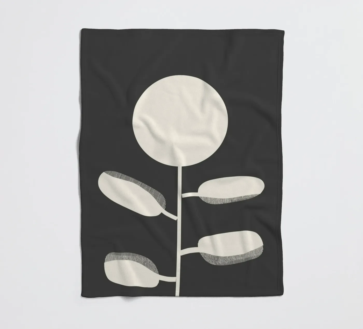 Blume Fleecedecke von Rose Beck Art