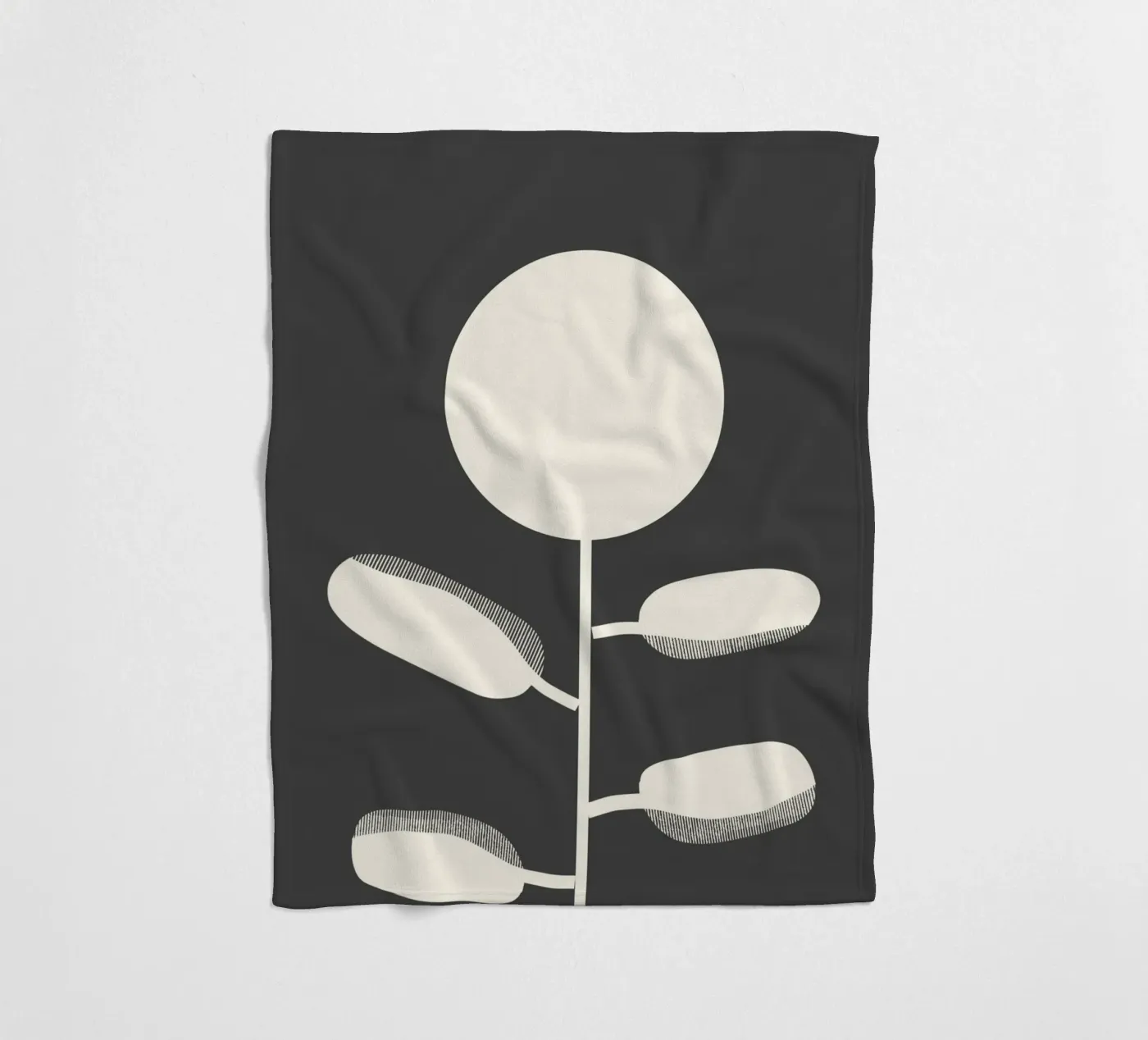 Blume Fleecedecke von Rose Beck Art