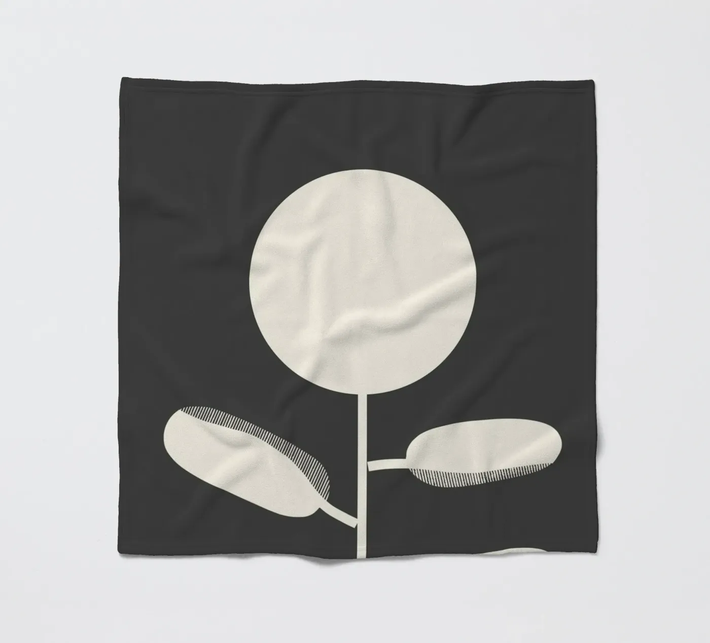 Blume Fleecedecke von Rose Beck Art