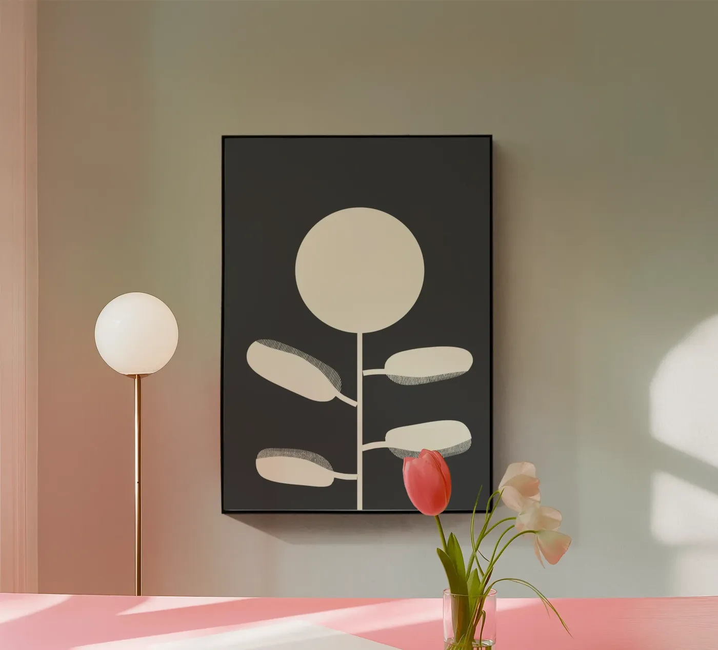 Fiore plexiglass da Rose Beck Art