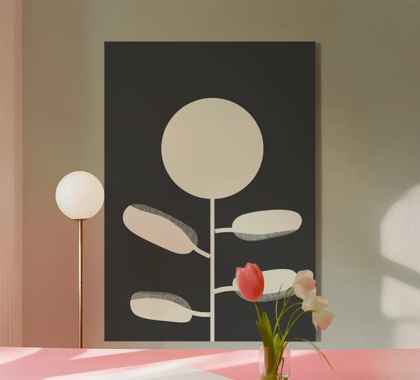 Fiore plexiglass da Rose Beck Art