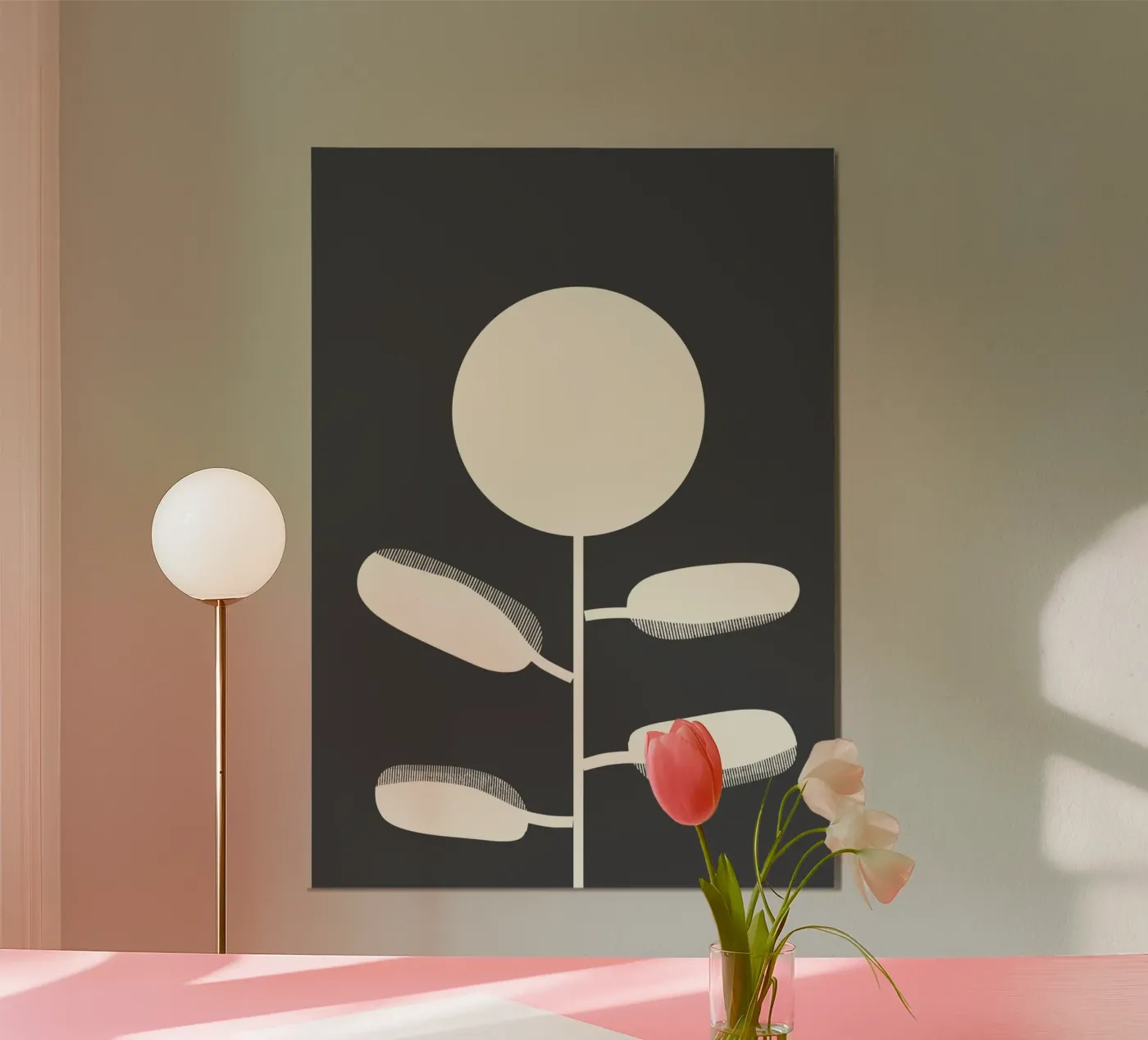 Fiore alluminio dibond da Rose Beck Art