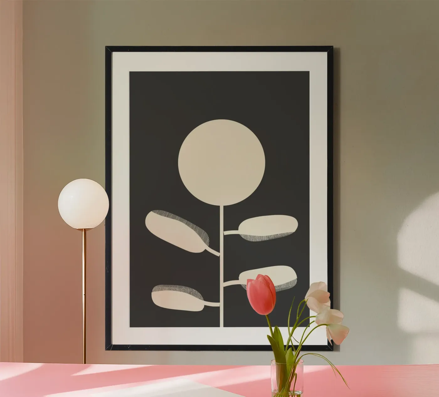 Flower poster by Rose Beck Art