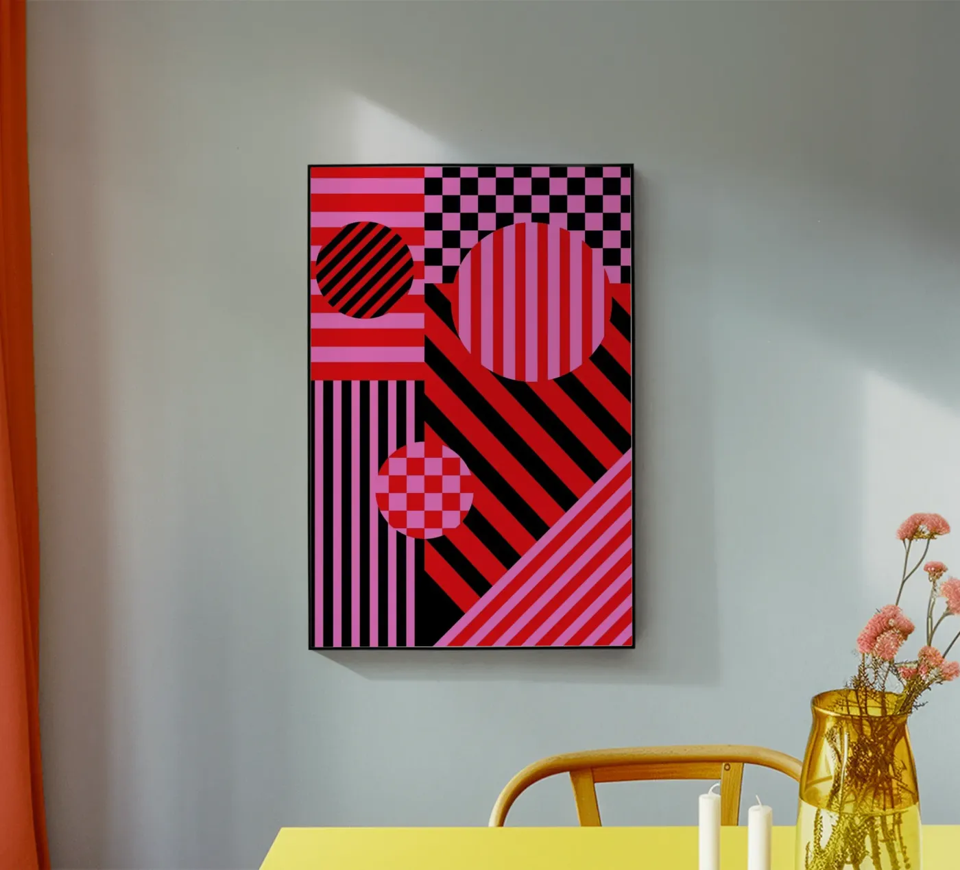 Checks and Stripes 2 plexiglass da La Come Di