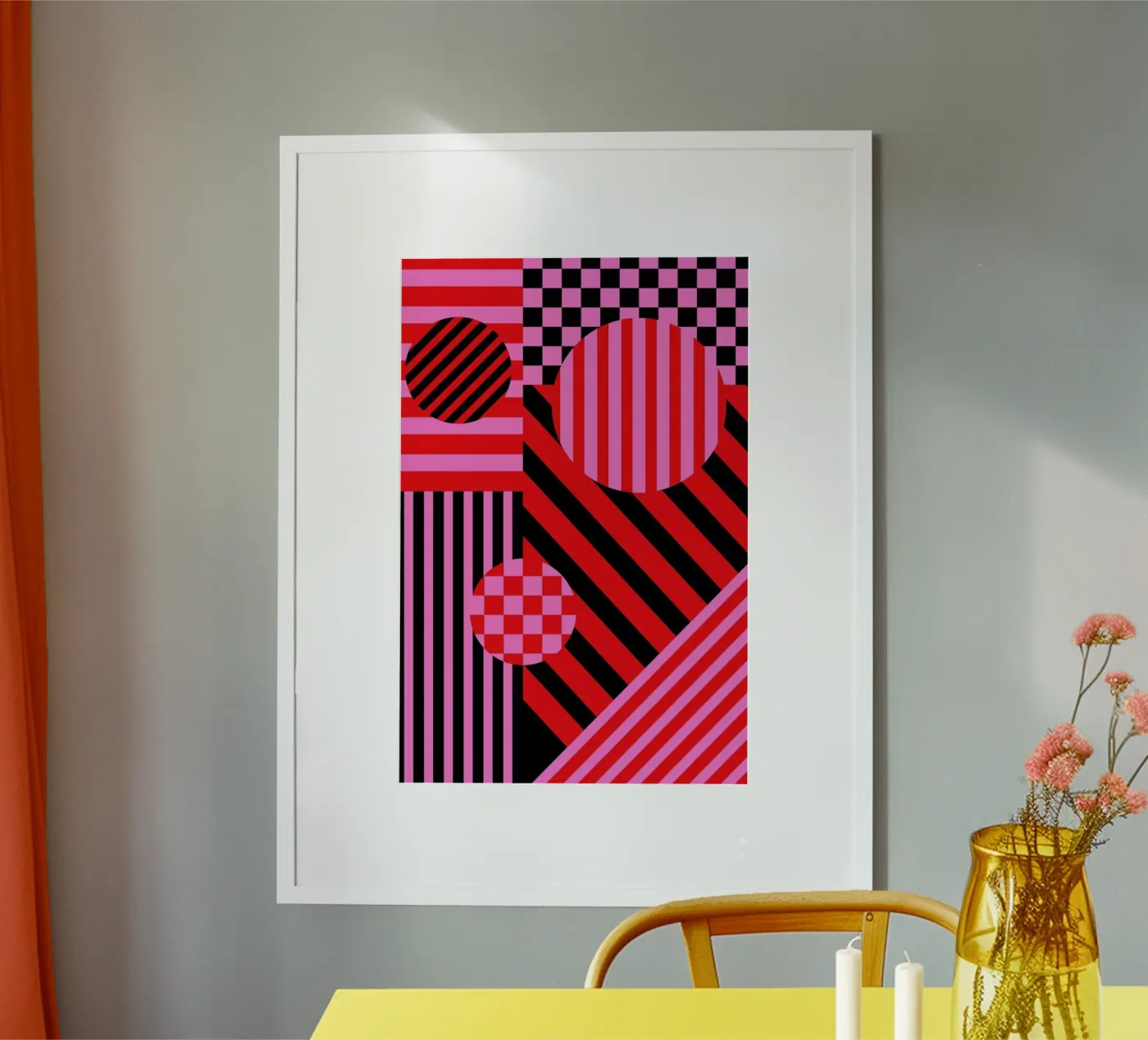 Checks and Stripes 2 poster da La Come Di