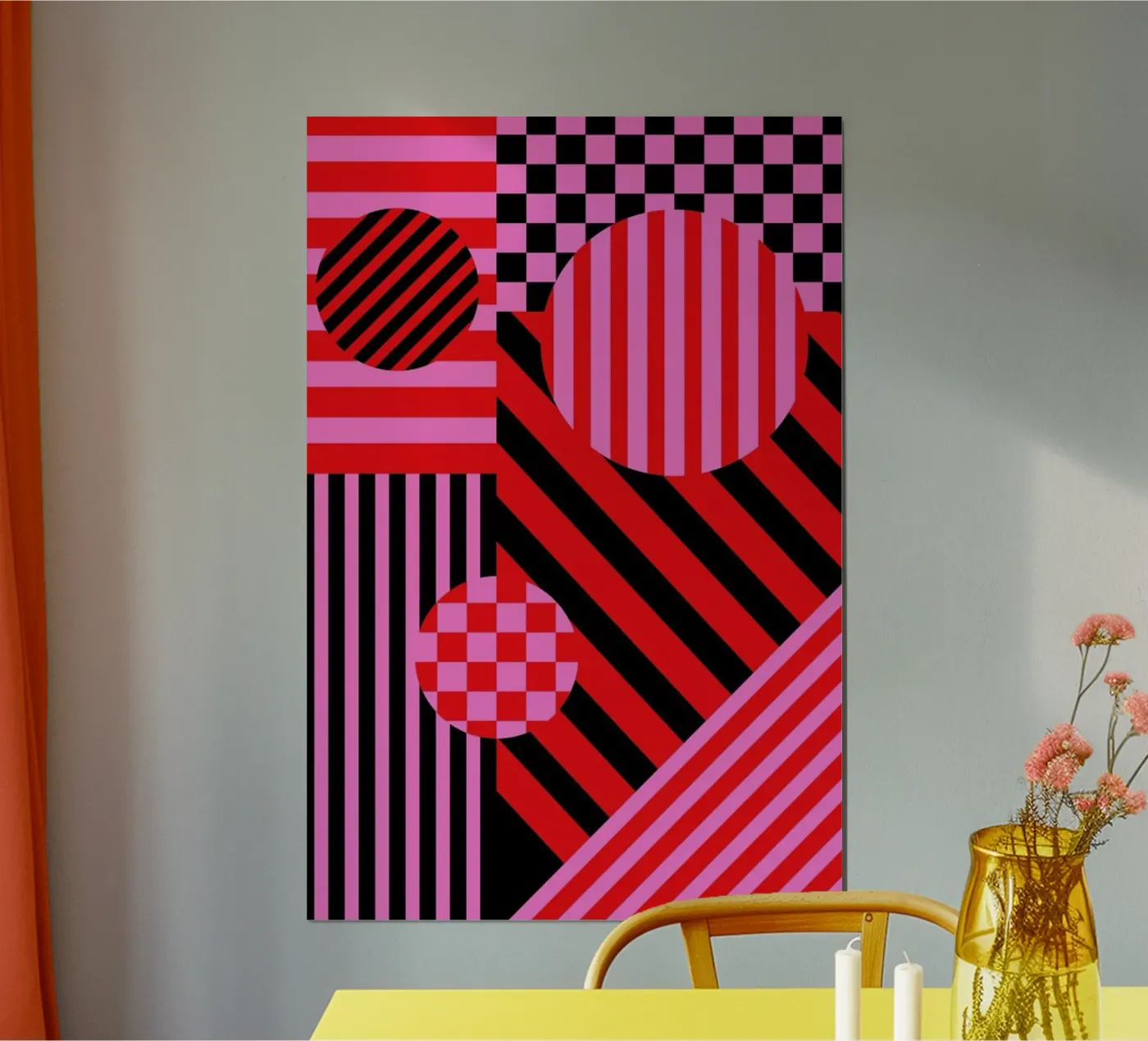 Checks and Stripes 2 poster da La Come Di