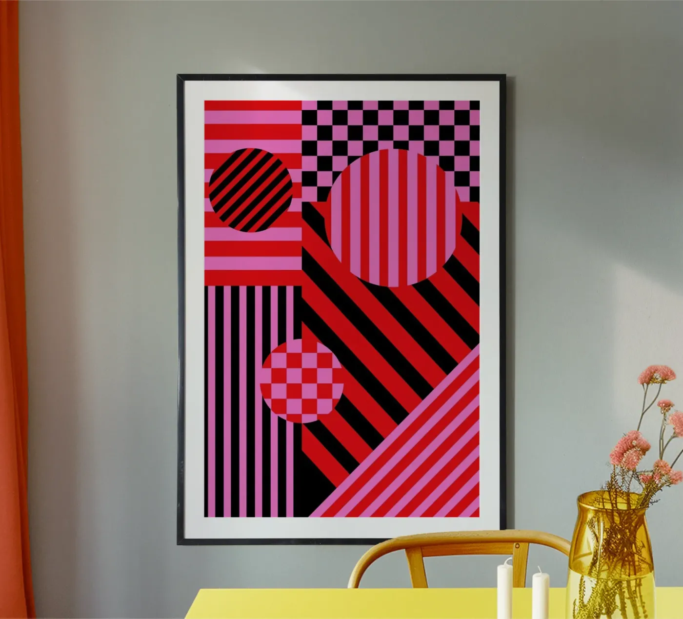 Checks and Stripes 2 poster da La Come Di
