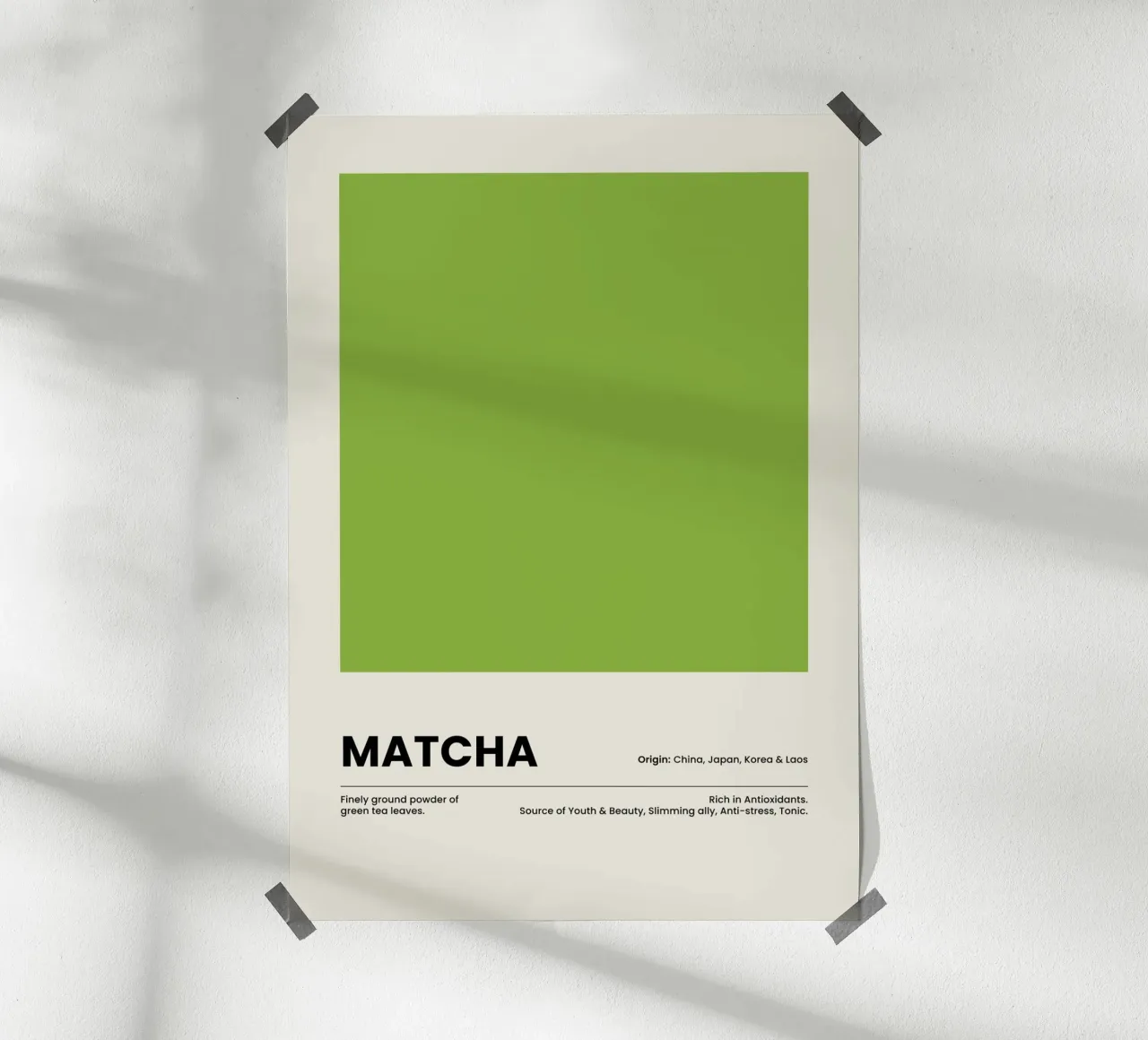Matcha poster da OkleoStudio