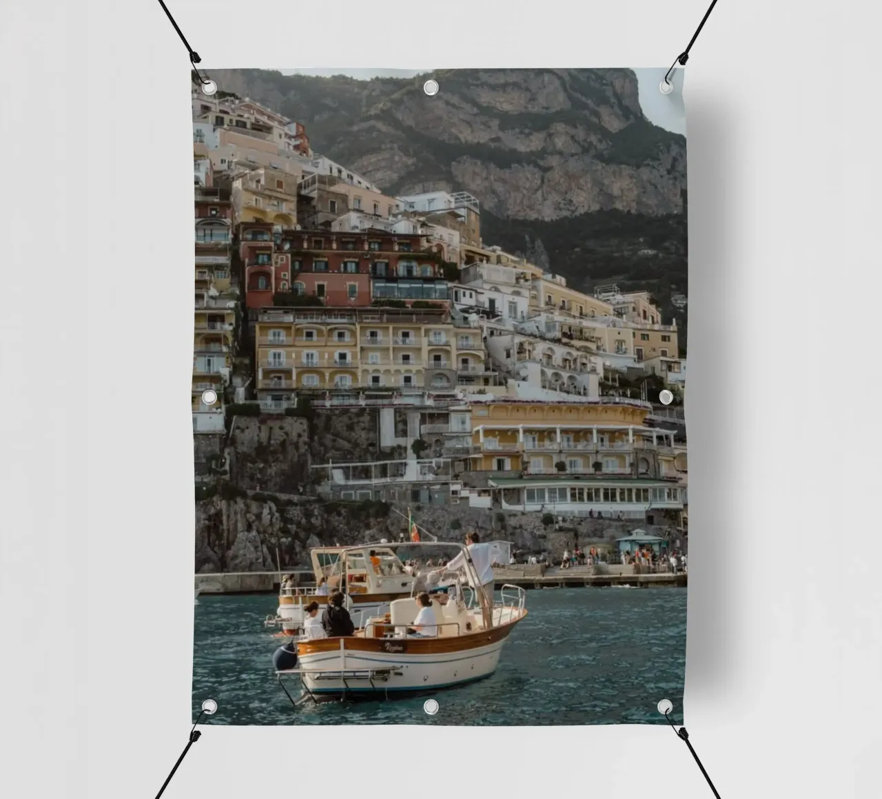 Amalfi Coast Positano telo in pvc da TheTravelClub