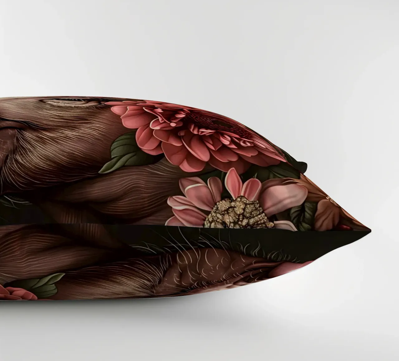 The Floral Pig cuscino da Gypsy Galleria