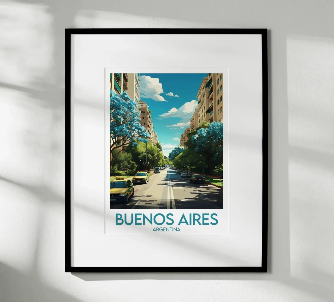 Affiche Buenos Aires poster da Frame the World