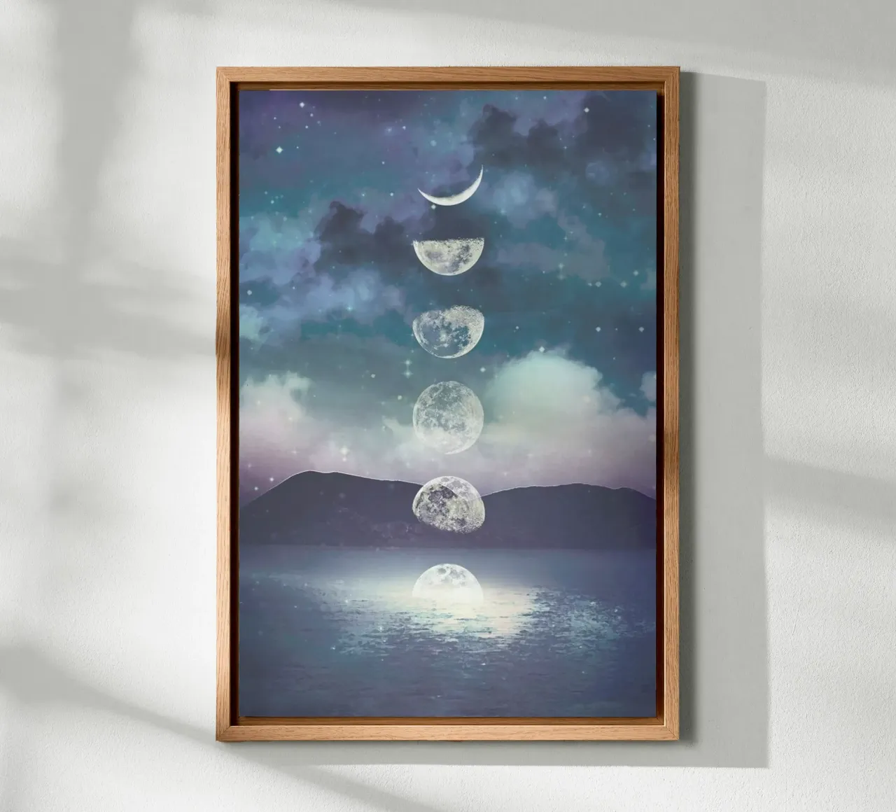 Moon Rising alluminio dibond da cafelab