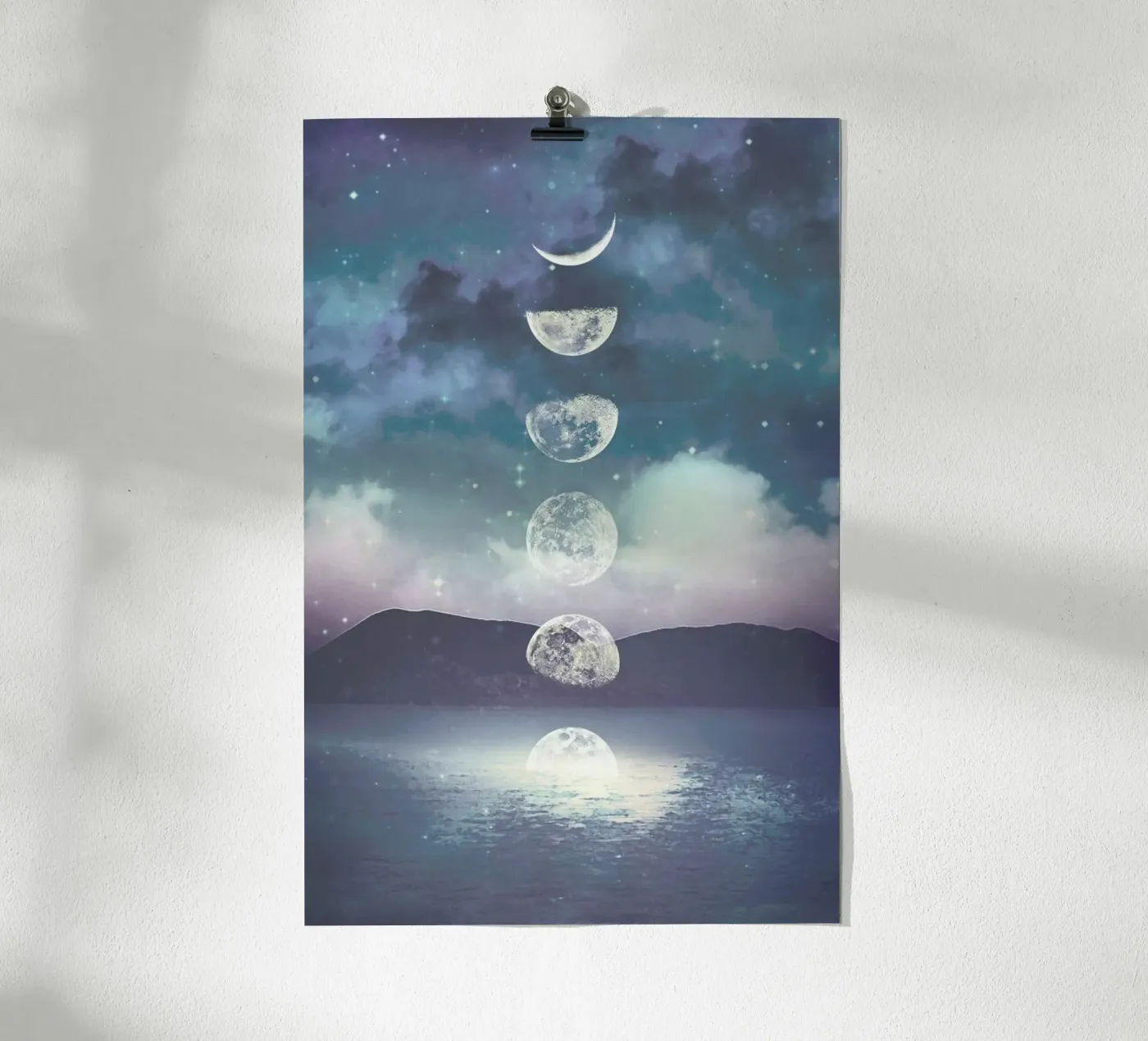 Moon Rising poster da cafelab