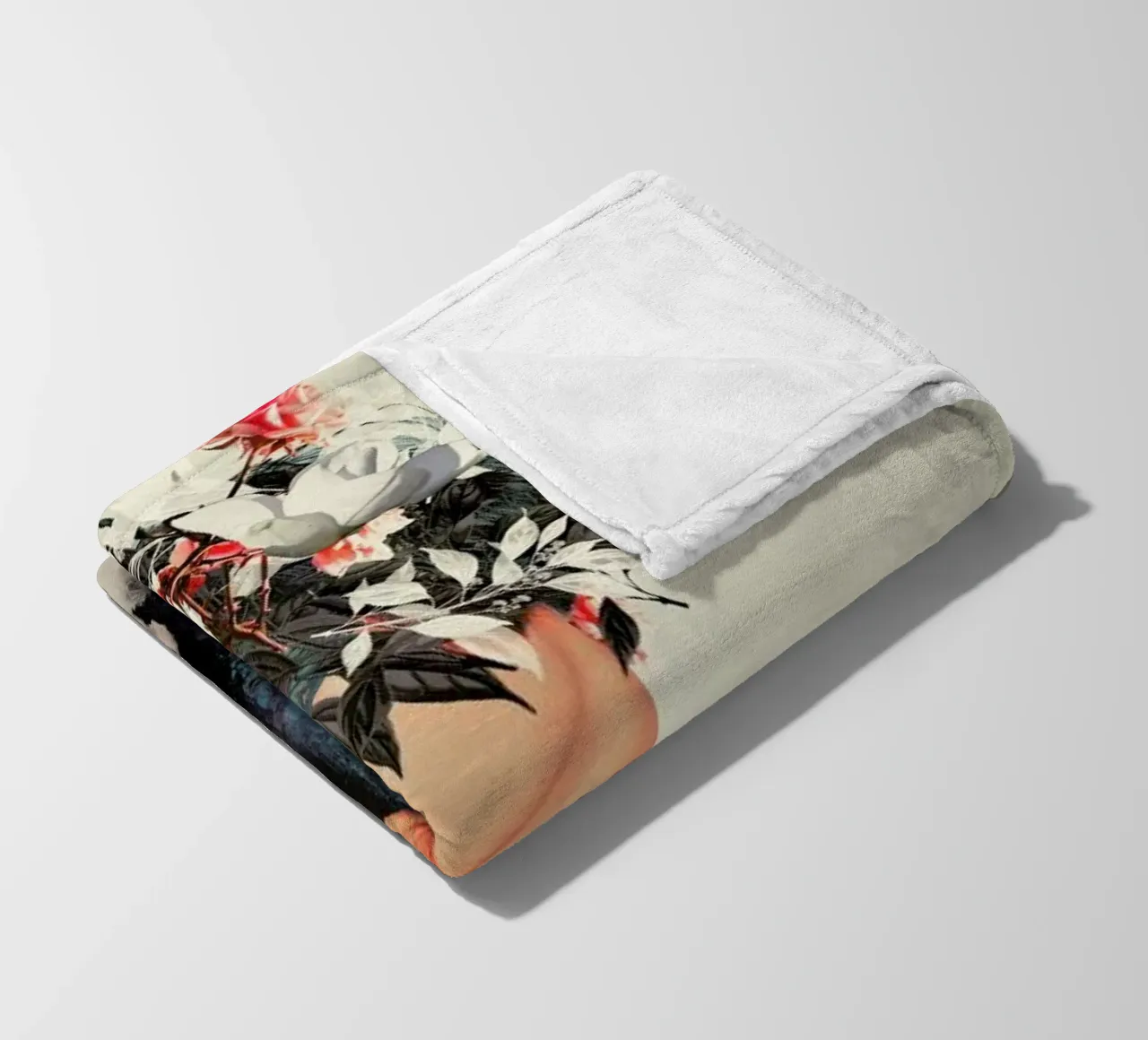 Kumiko fleece blanket by Frank Moth