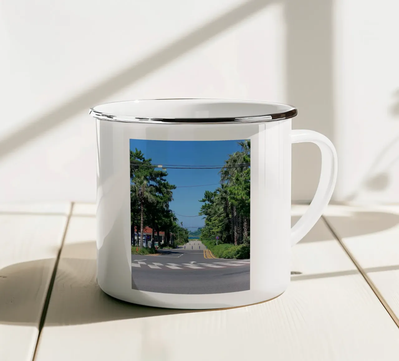 Spiaggia tazza in smalto da State of Milk