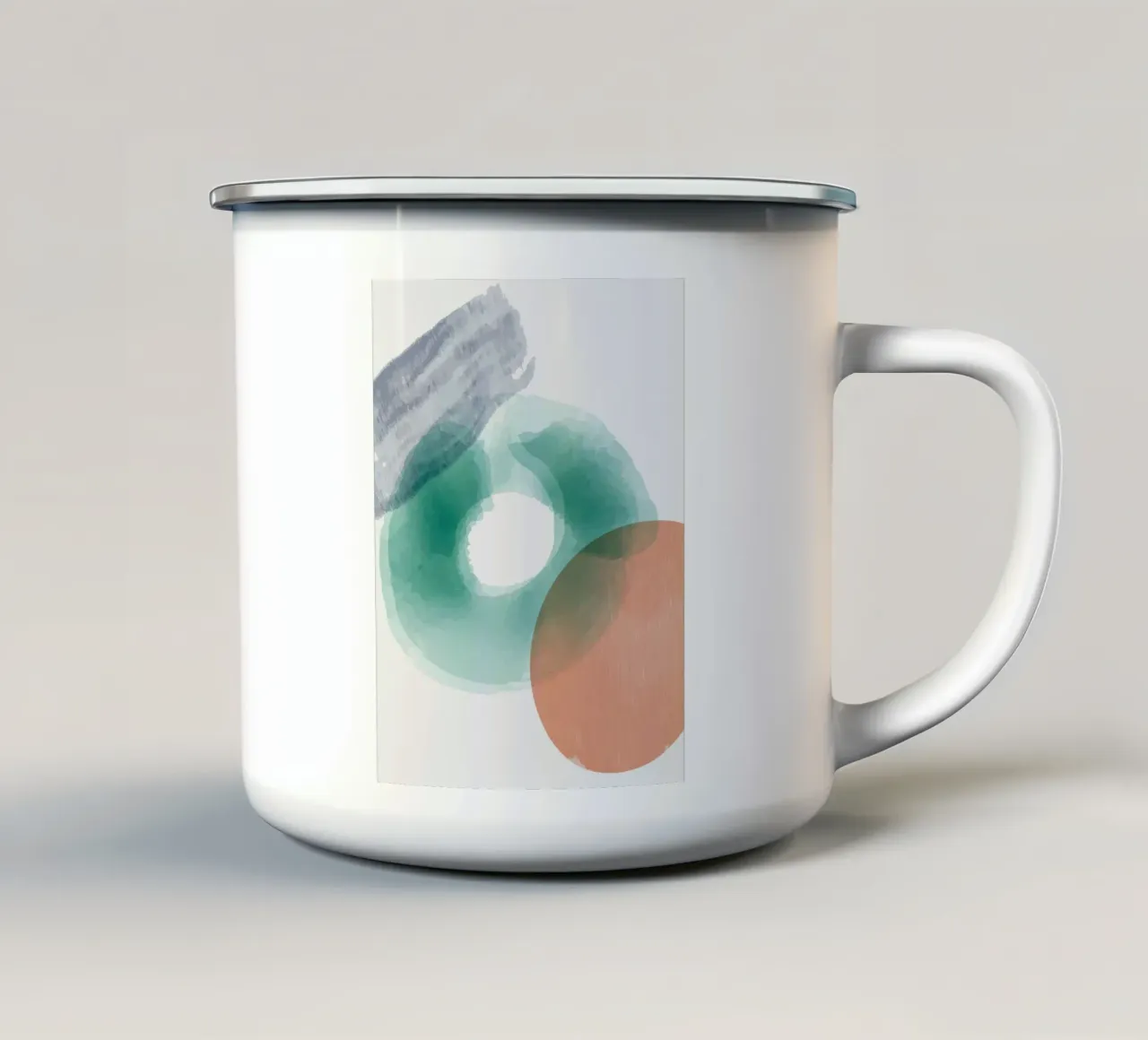Arte minimalista VII tazza in smalto da ARTVI-SHOP