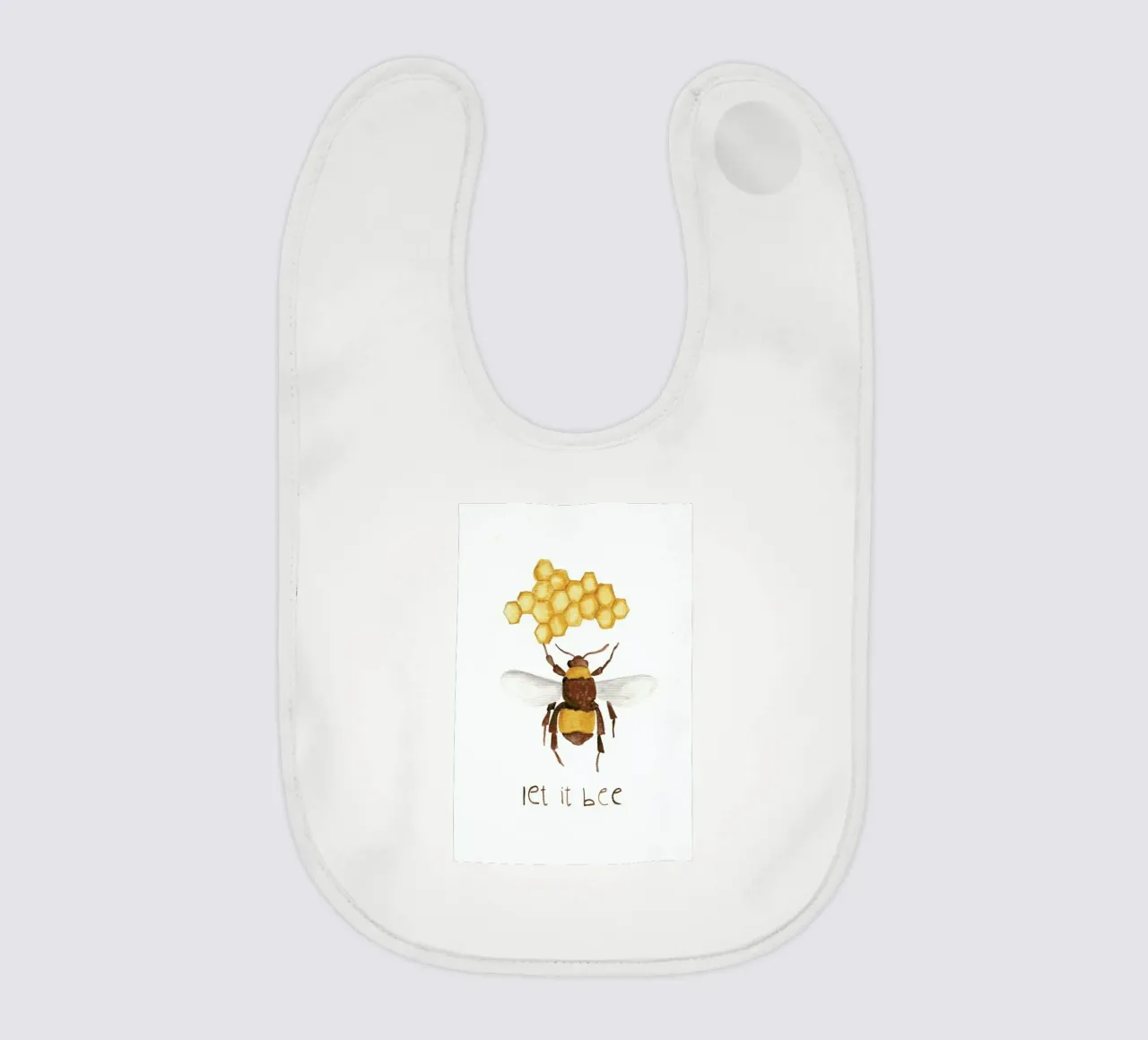 Let it Bee product.type.bib-baby common.byCreator Nathys_illustration