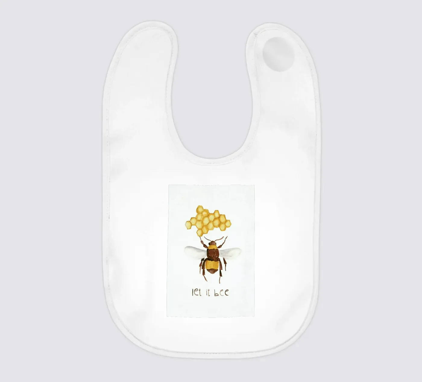 Let it Bee bavaglino da Nathys_illustration