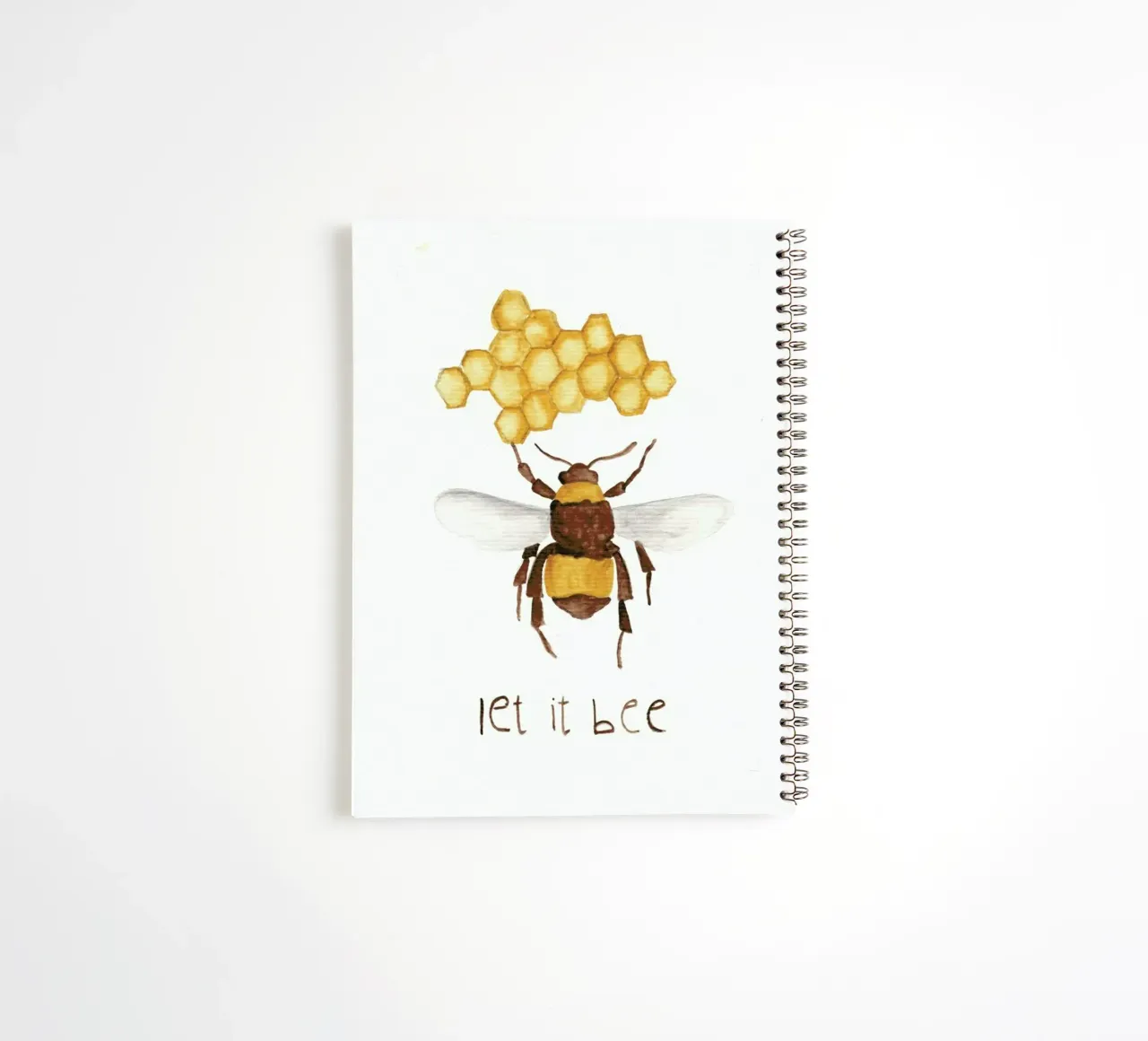Let it Bee carnet à spirale de Nathys_illustration