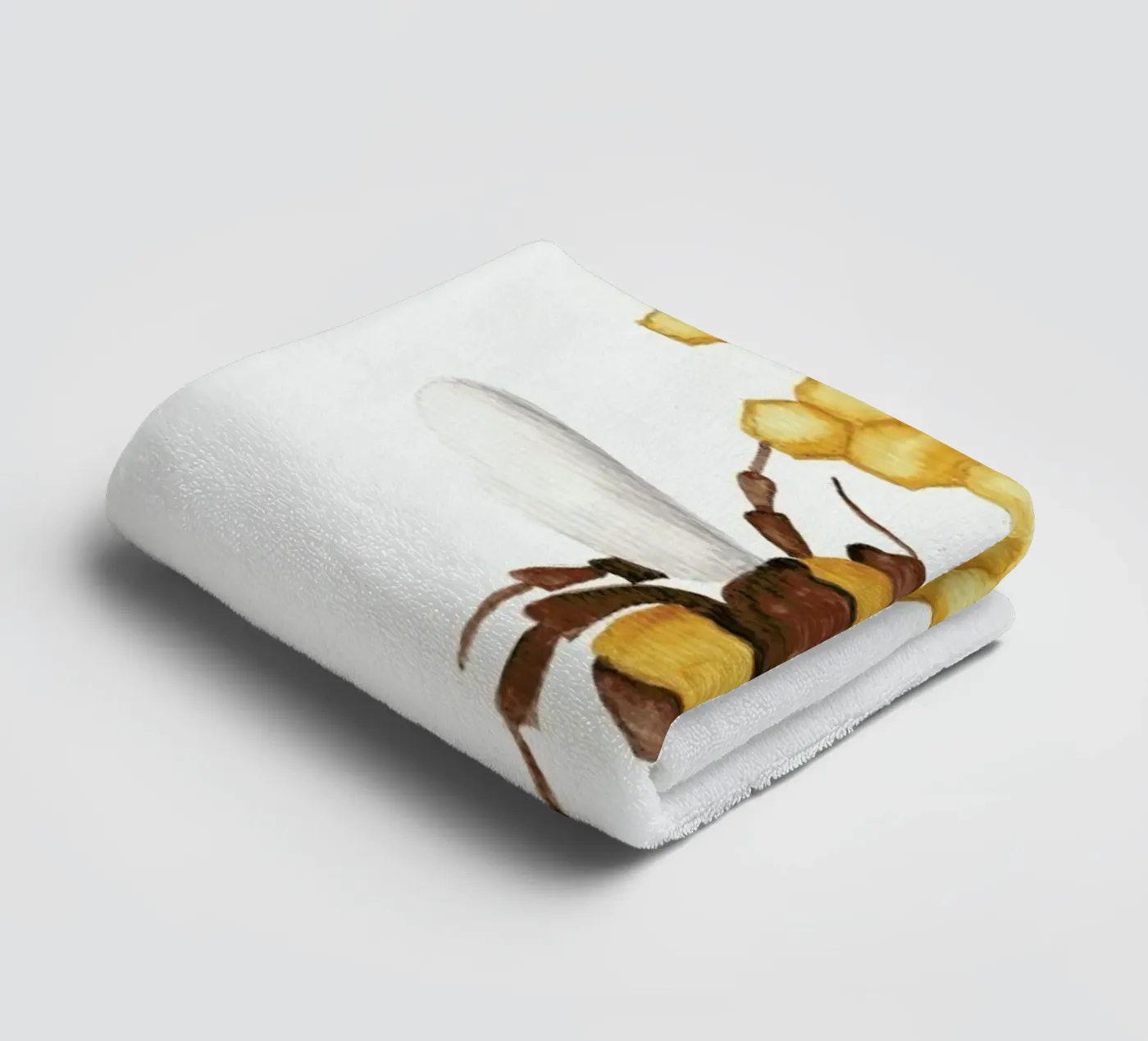 Let it Bee towel by Nathys_illustration