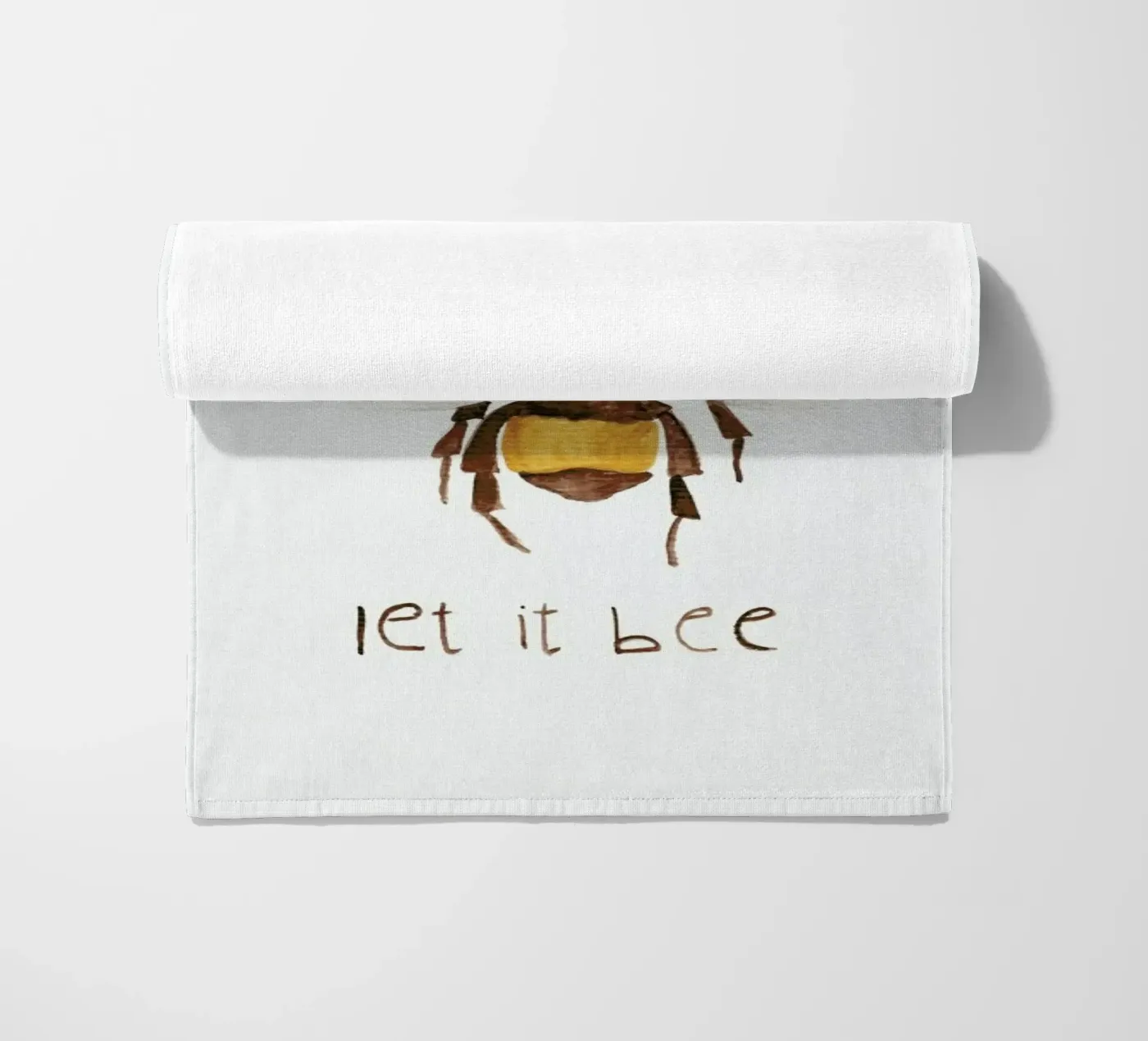 Let it Bee Strandtuch von Nathys_illustration