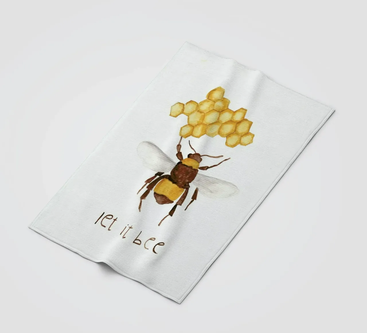 Let it Bee coperta in pile da Nathys_illustration