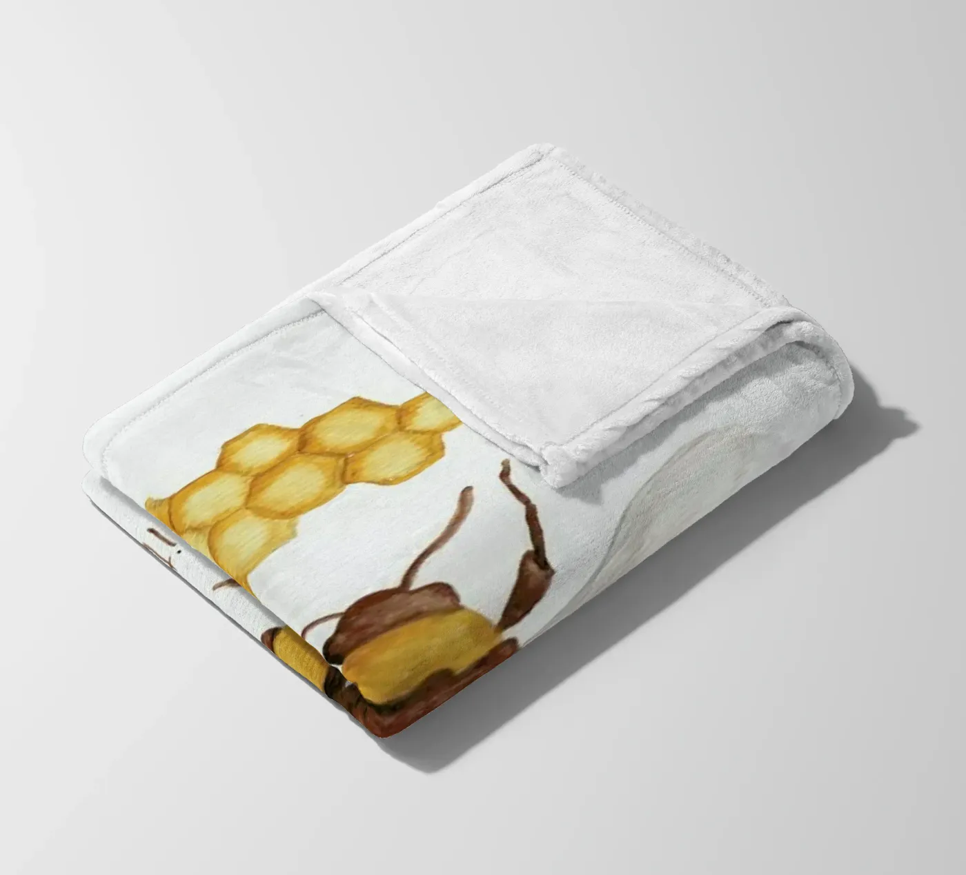 Let it Bee fleecedeken van Nathys_illustration