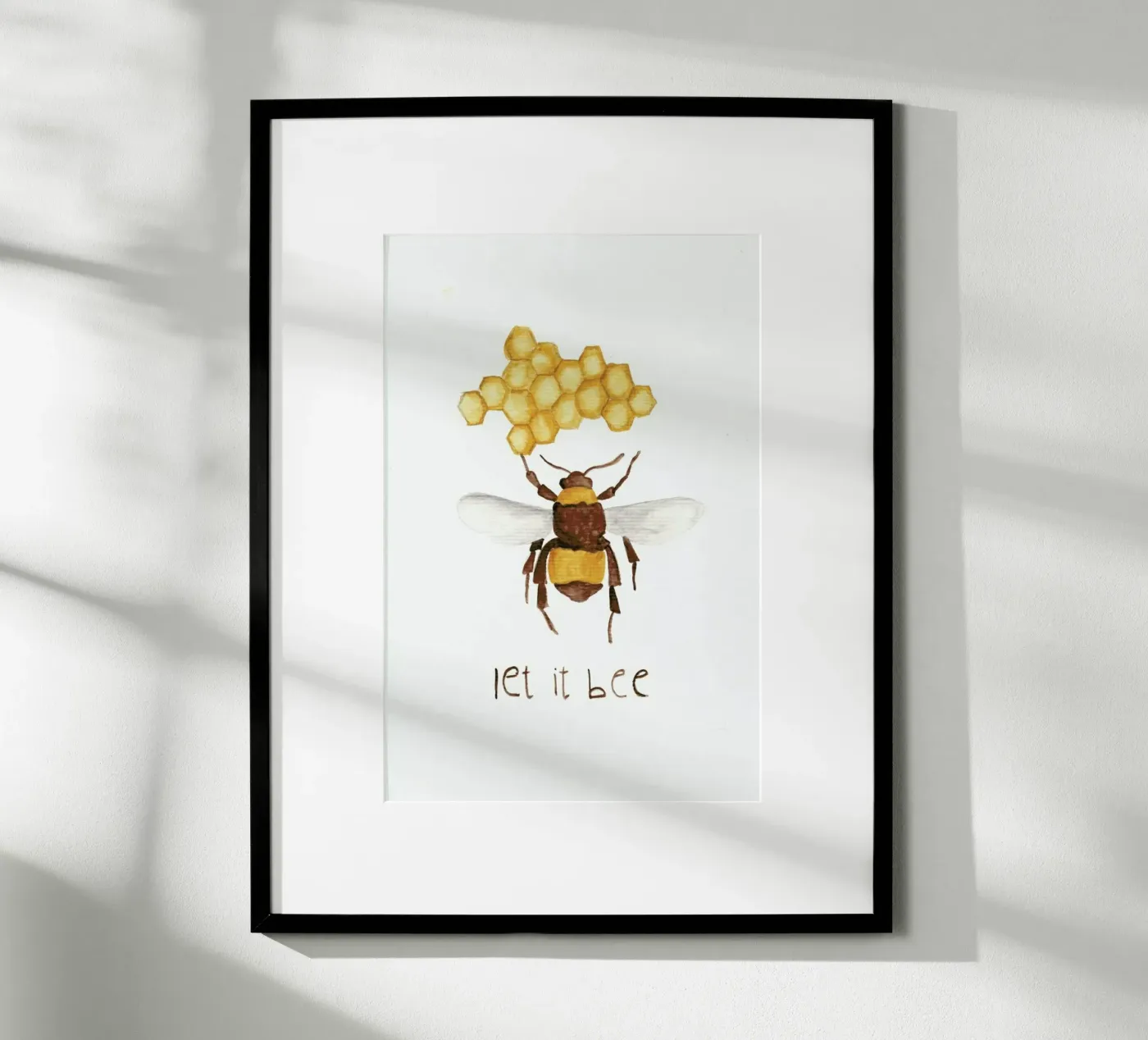 Let it Bee poster da Nathys_illustration