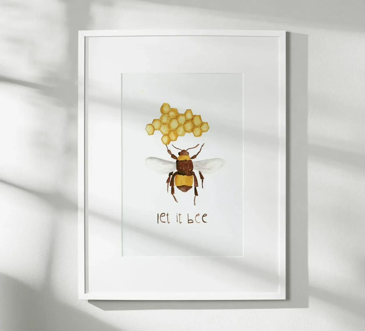 Let it Bee poster da Nathys_illustration