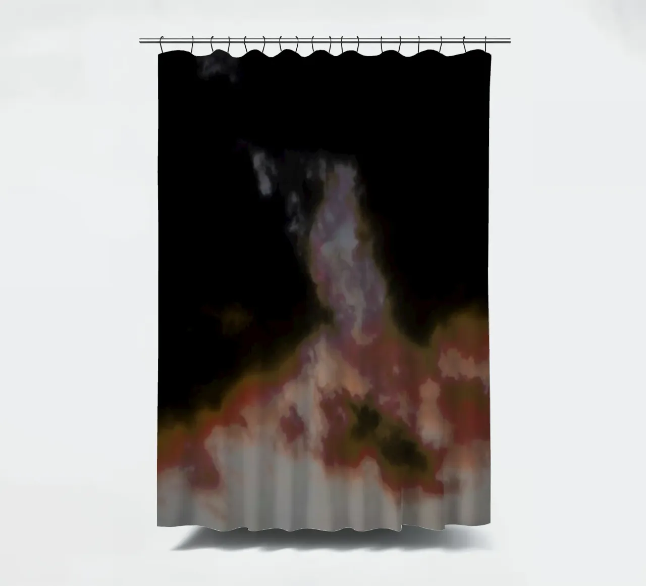 Lila Wolken Dreamy Evening Sky tenda da doccia da Studio Nahili