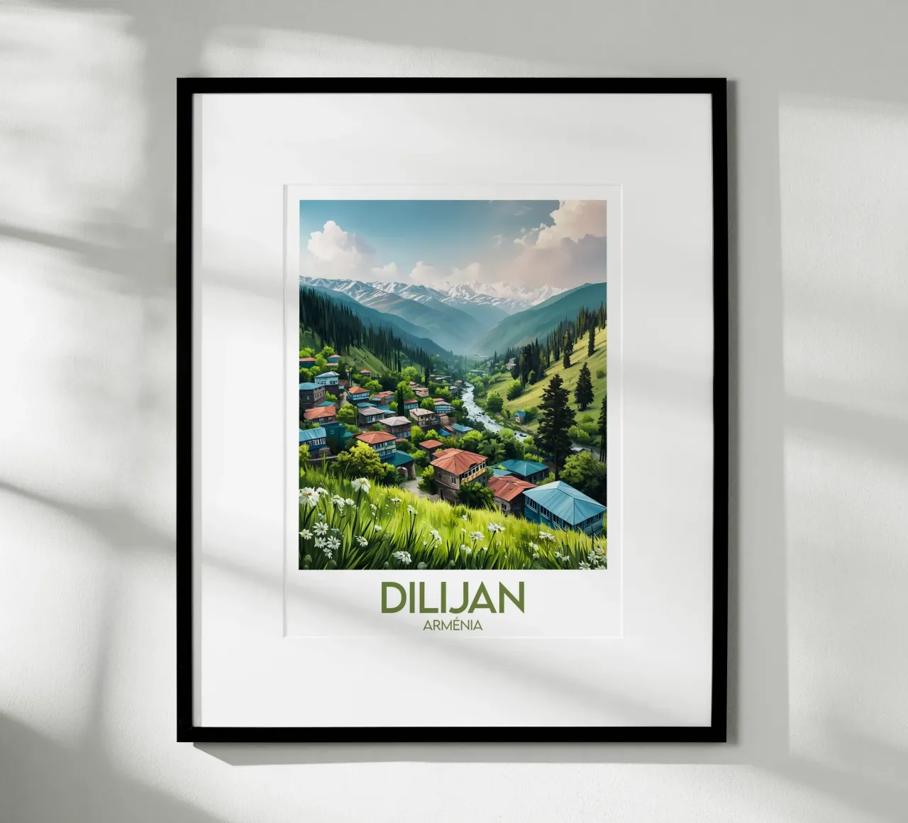 Affiche Dilijan poster da Frame the World