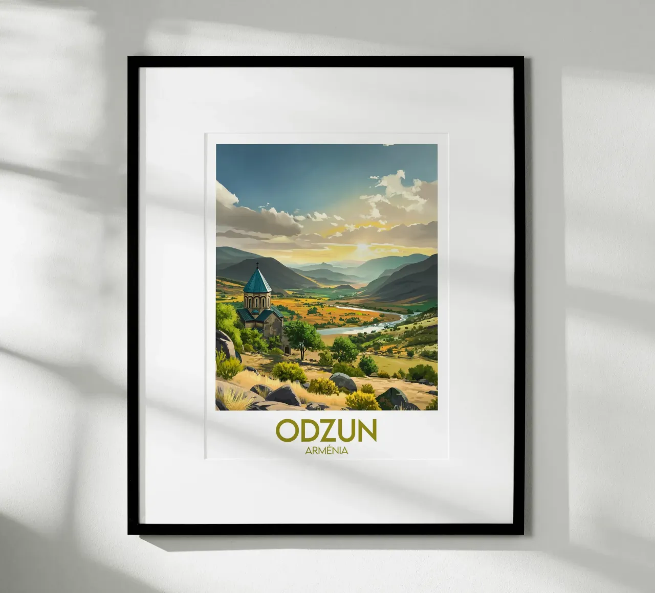 Affiche Odzun carta hahnemühle da Frame the World