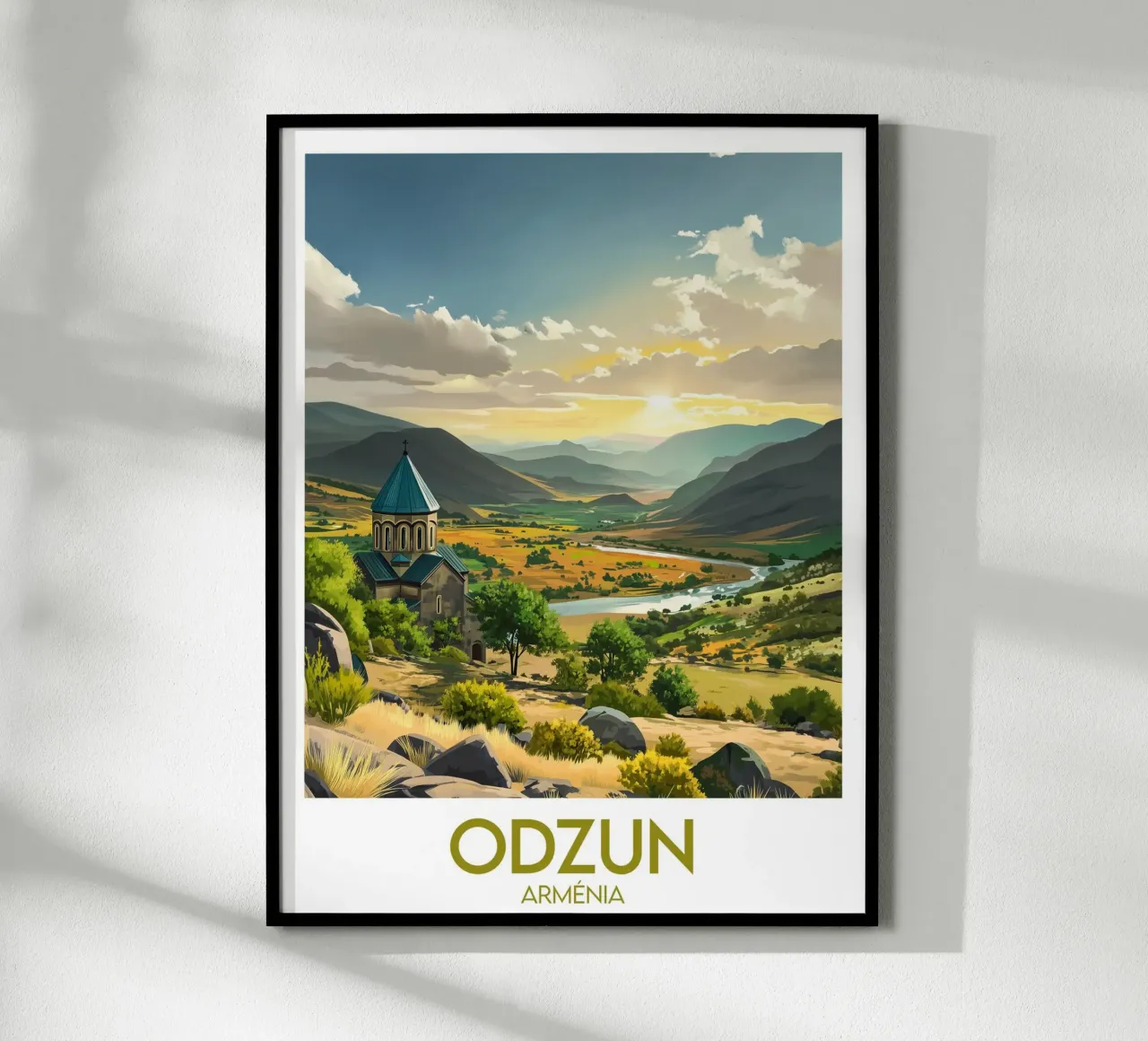 Affiche Odzun carta hahnemühle da Frame the World