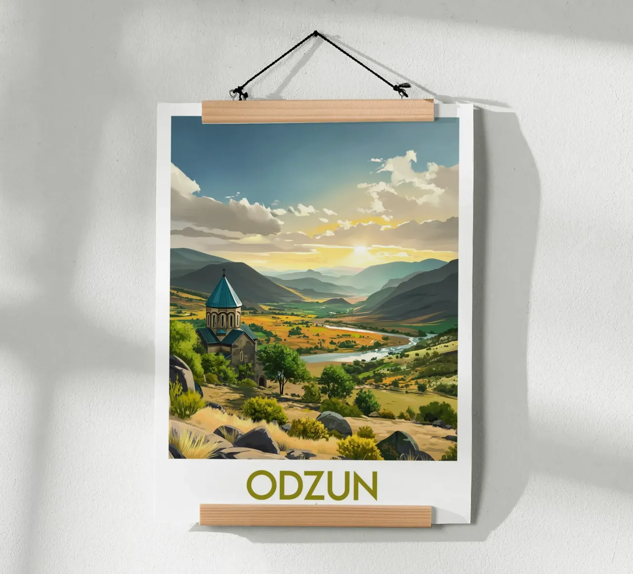Affiche Odzun carta hahnemühle da Frame the World